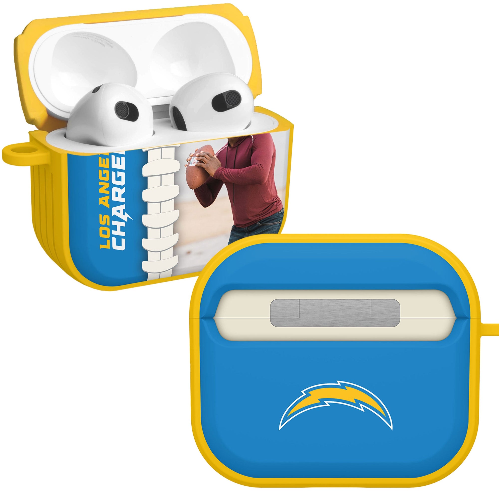 Los Angeles Chargers Custom Photo HDX Apple AirPods Gen 3 Case Cover