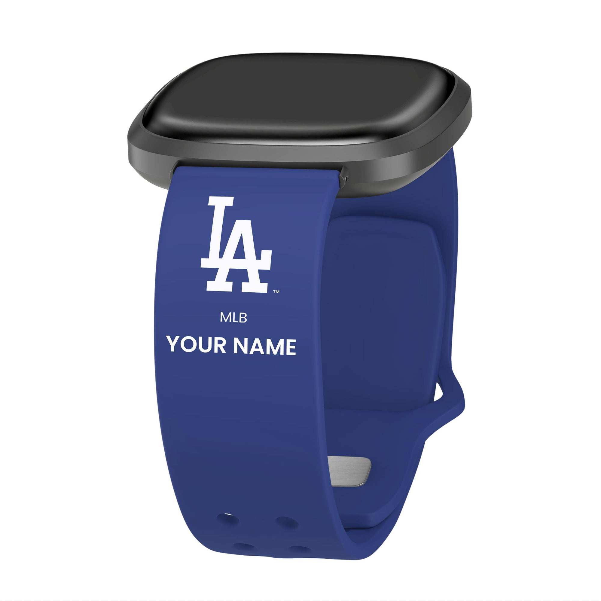 Los Angeles Dodgers HD Custom Name Watch Band Compatible with Fitbit Versa 3 and Sense