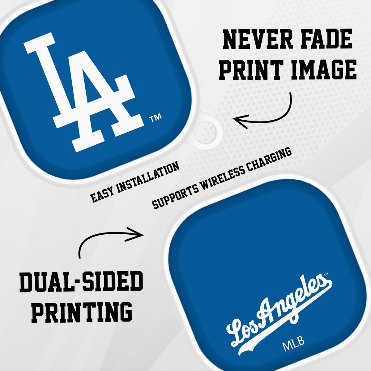 Los Angeles Dodgers HDX Samsung Galaxy Buds Pro Case Cover