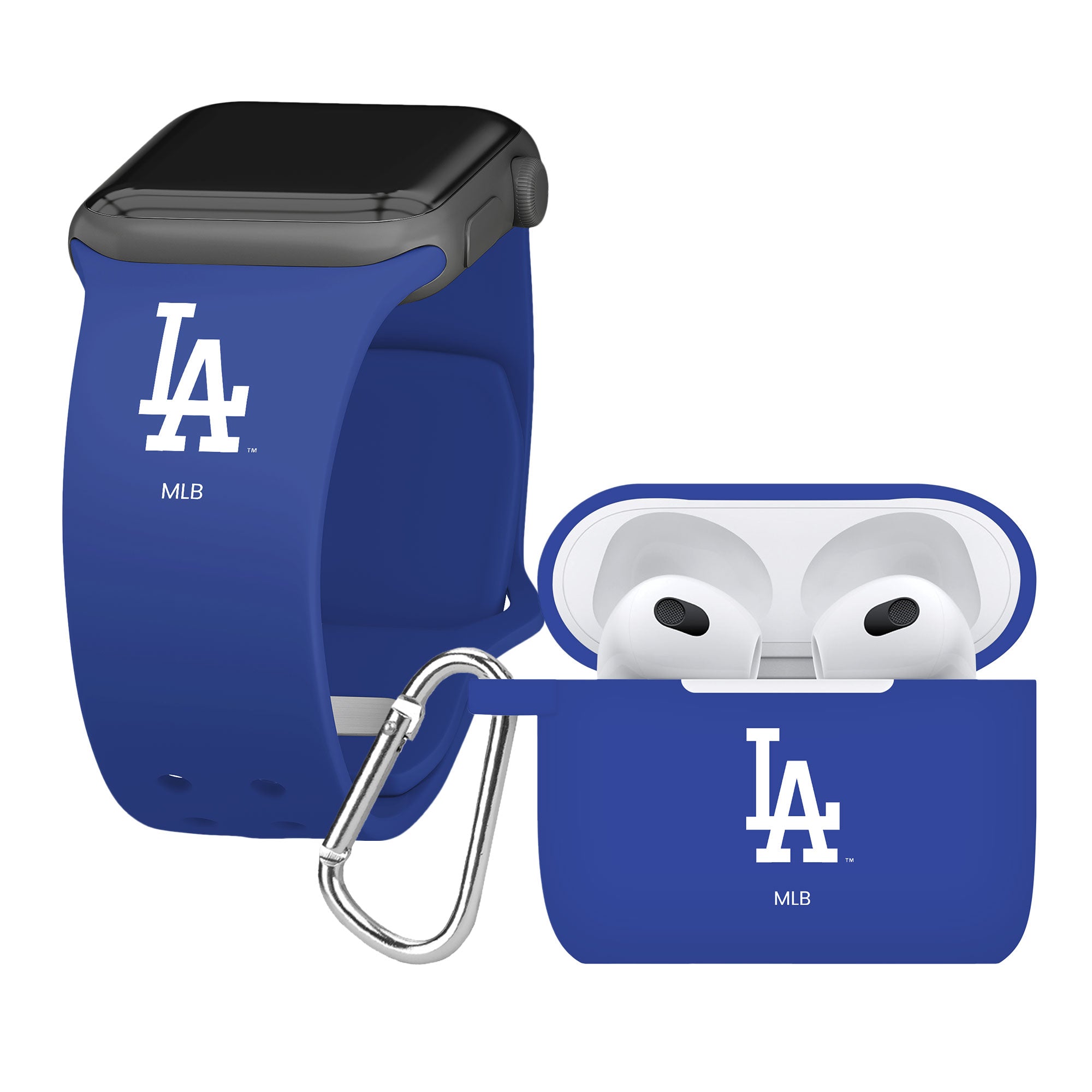 Los Angeles Dodgers Silicone Gen 3 Apple Combo Package