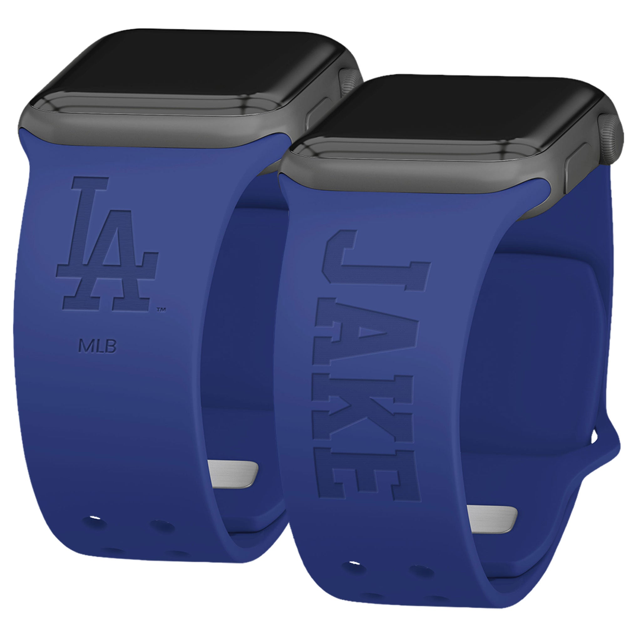 Los Angeles Dodgers Custom Engraved Apple Watch Band