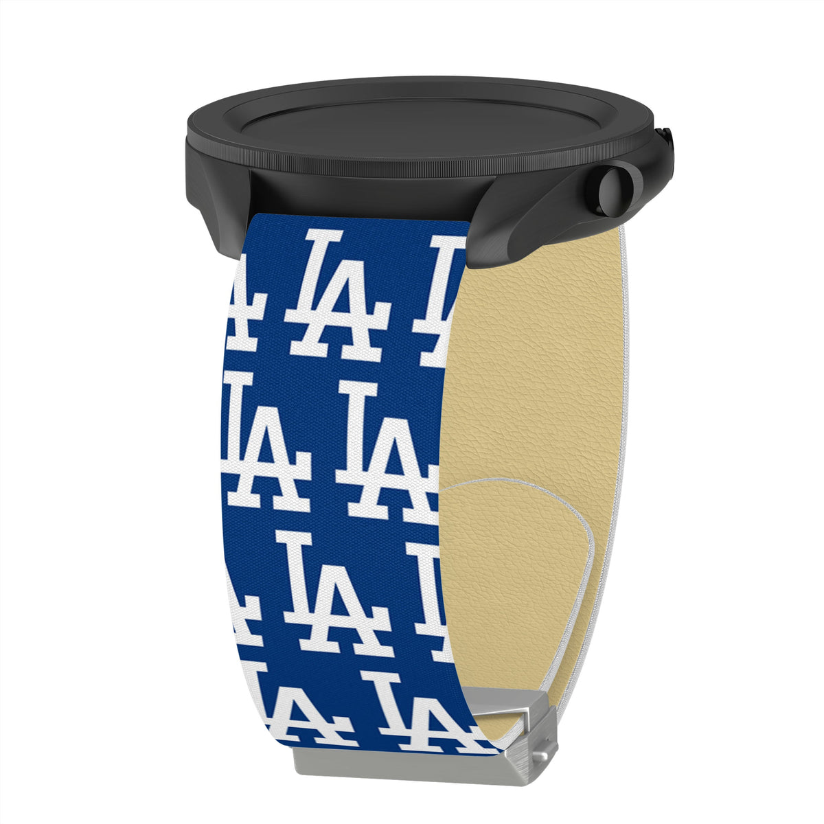 Game Time Los Angeles Dodgers Signature Series Quick Change Watch Band With Engraved Buckle