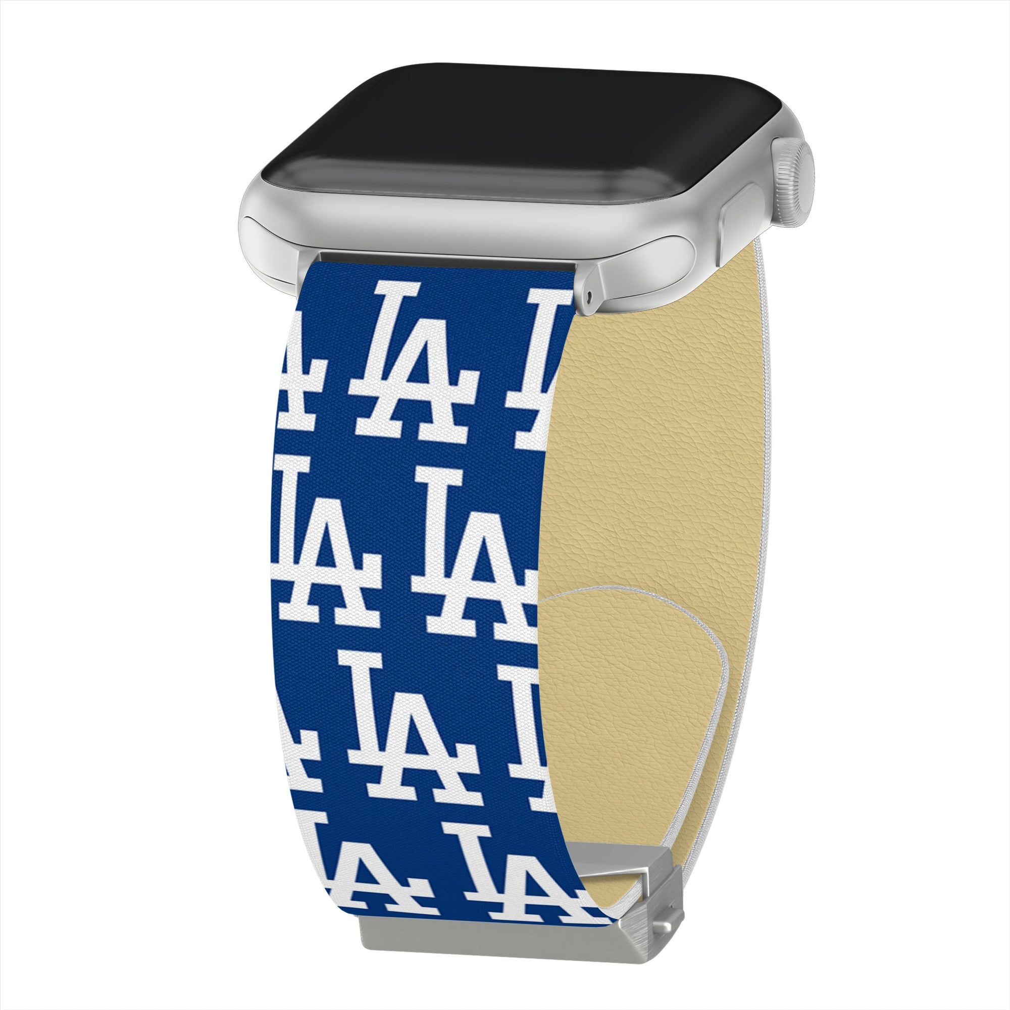 Game Time Los Angeles Dodgers Signature Series Apple Watch Band  With Engraved Buckle