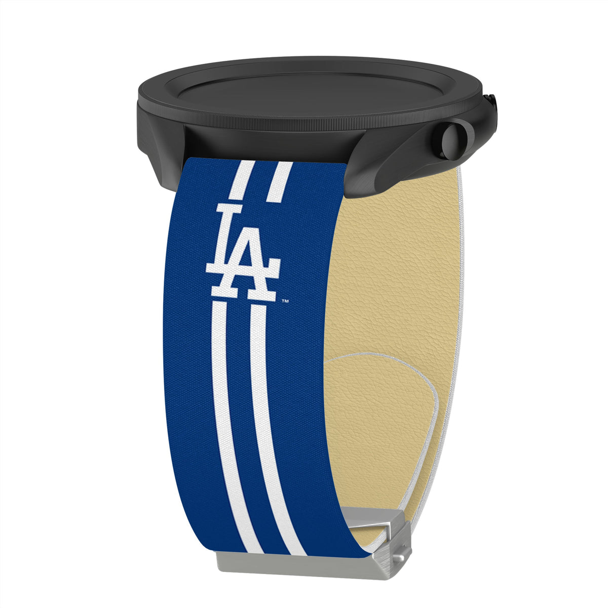 Game Time Los Angeles Dodgers Signature Series Quick Change Watch Band With Engraved Buckle