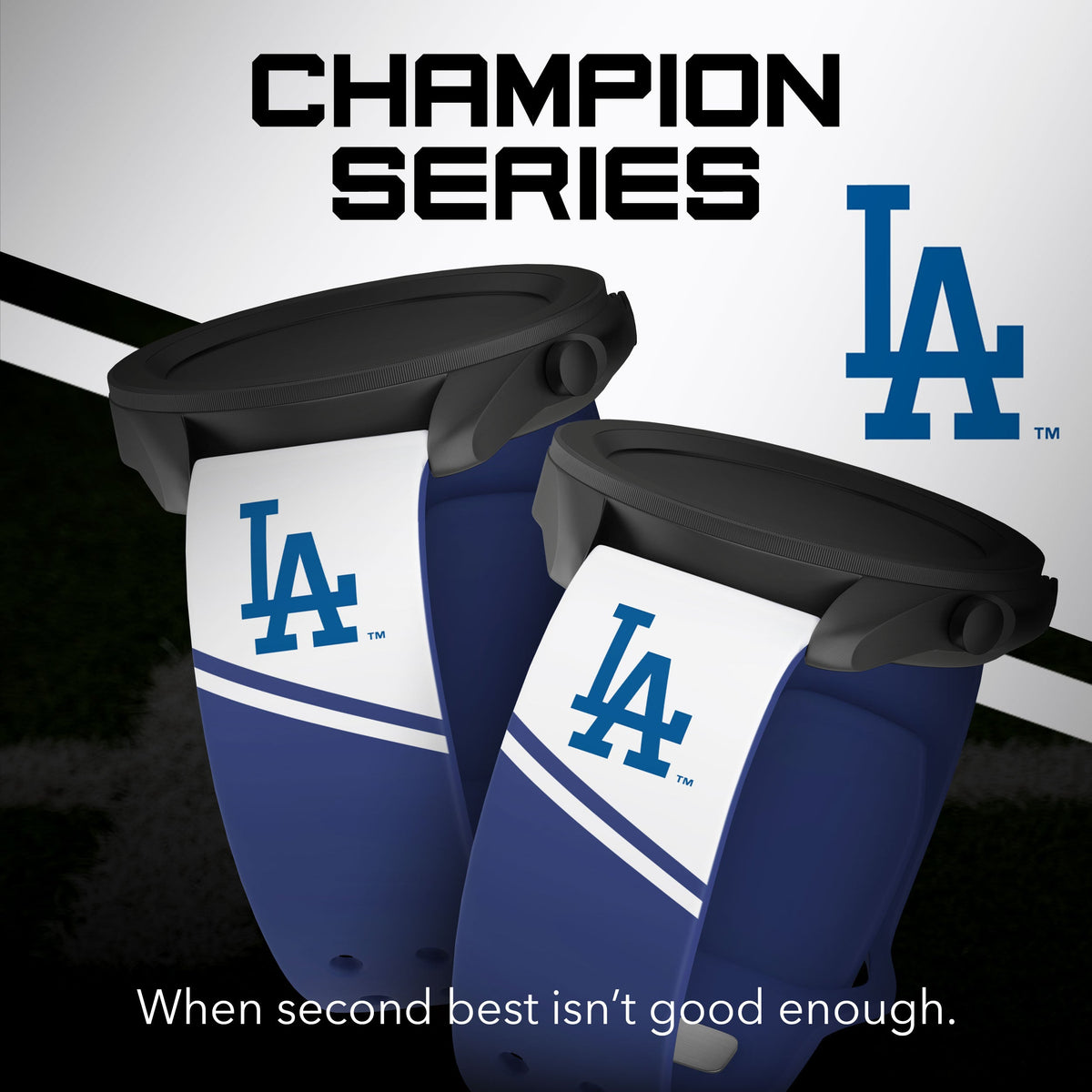 Los Angeles Dodgers HD Champion Series Samsung Galaxy Watch Band