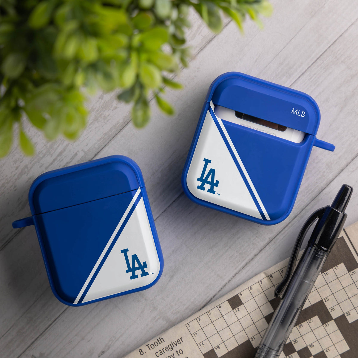 Los Angeles Dodgers HDX Champion Series Apple AirPods Gen 1 &amp; 2 Case Cover