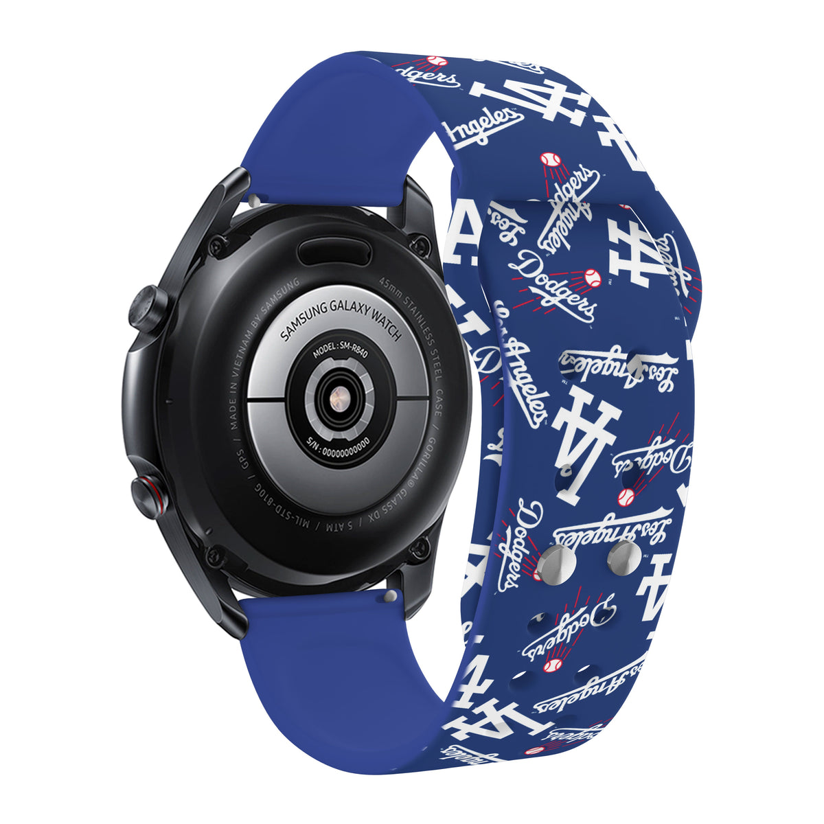 Game Time Los Angeles Dodgers HD Watch Band