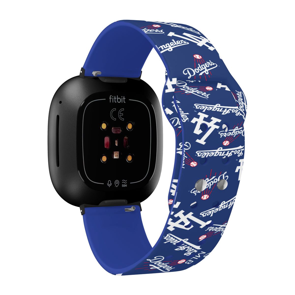Los Angeles Dodgers HD Fitbit Versa 3 and Sense Watch Band