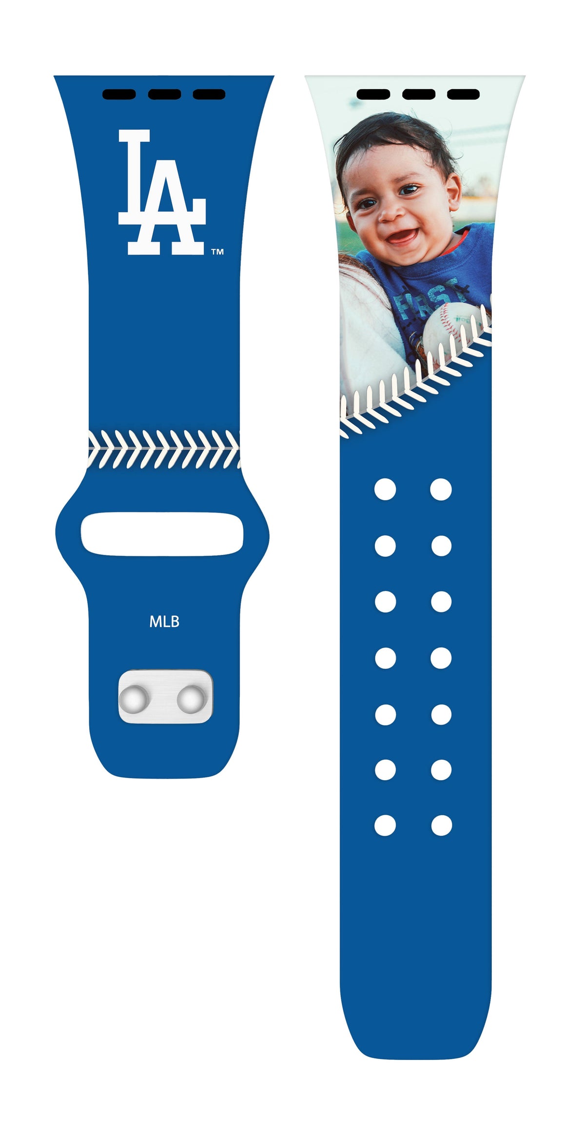 Los Angeles Dodgers Custom Photo HD Apple Watch Band