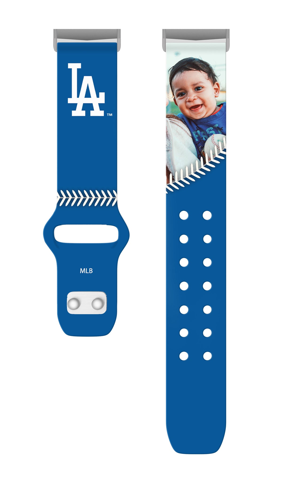 Los Angeles Dodgers Custom Photo HD Fitbit Versa 3 &amp; Sense Band