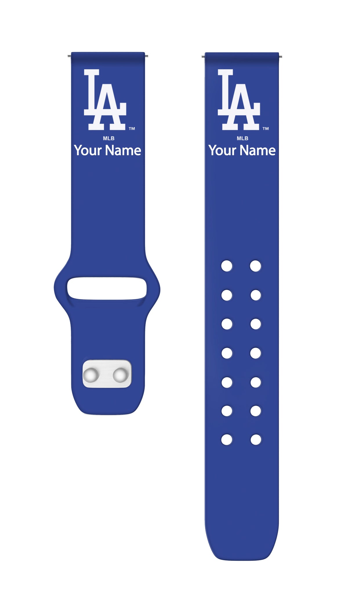 Los Angeles Dodgers HD Custom Name Watch Band Compatible with Samsung Galaxy Watch and more