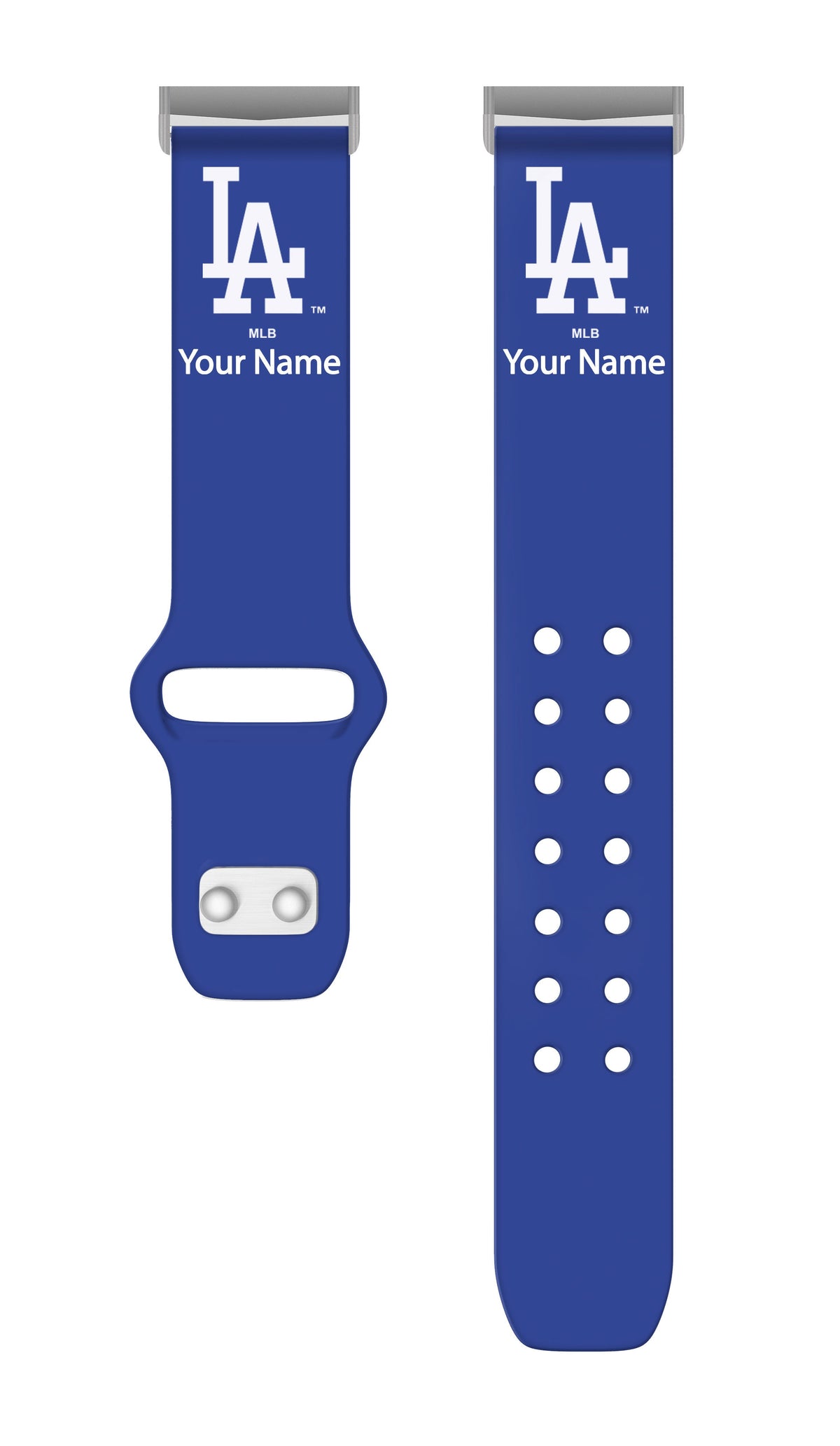 Los Angeles Dodgers HD Custom Name Watch Band Compatible with Fitbit Versa 3 and Sense