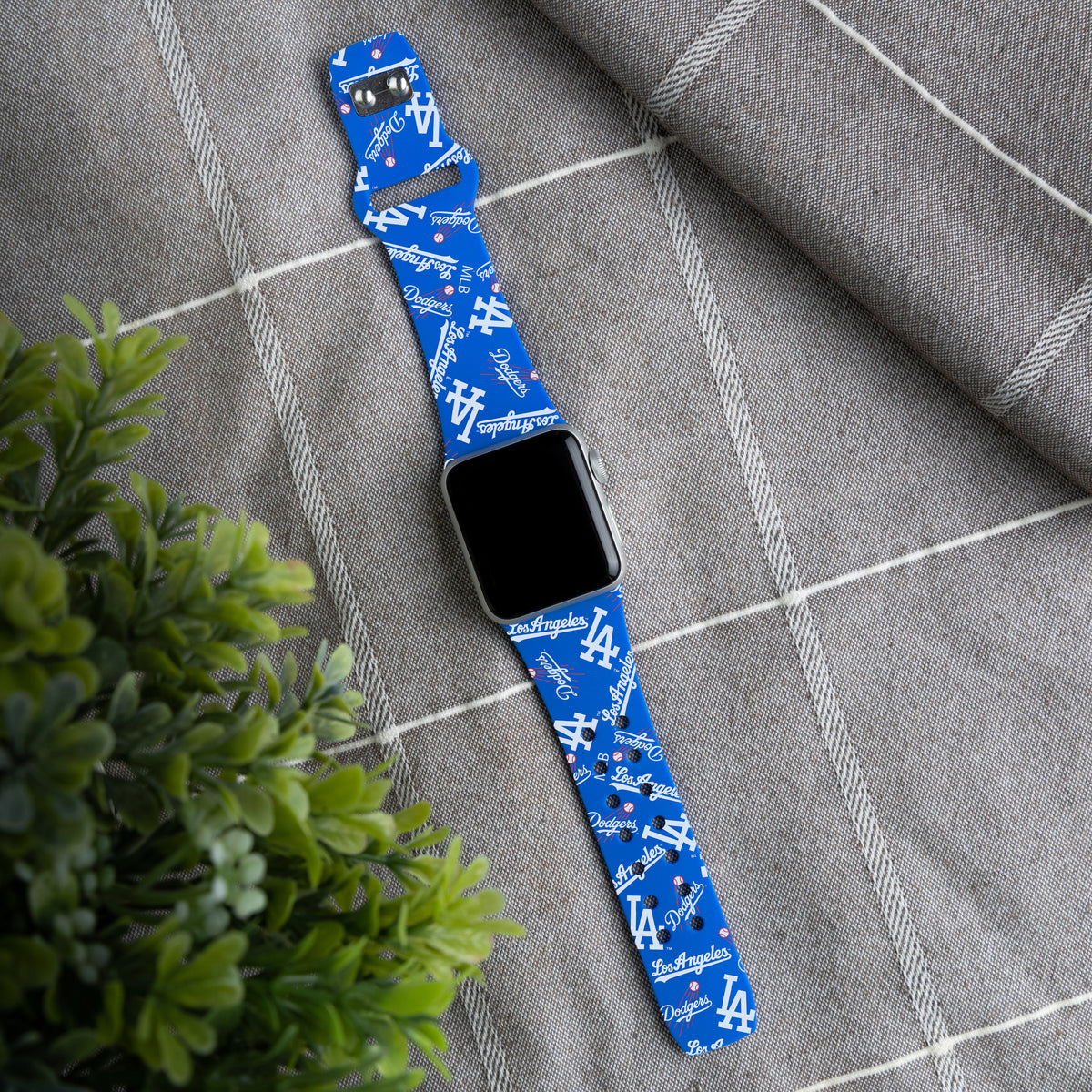 Los Angeles Dodgers HD Apple Watch Band