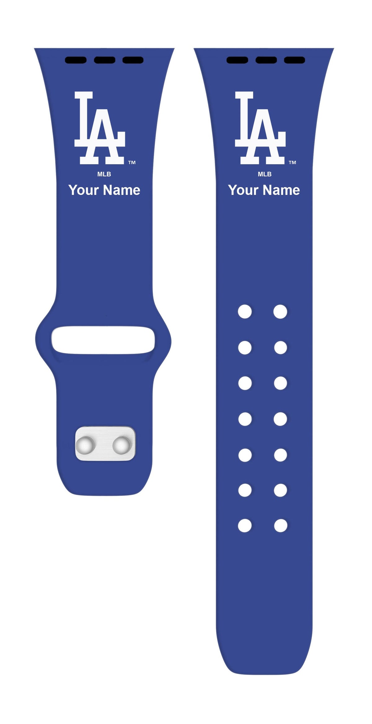 Los Angeles Dodgers HD Custom Name Apple Watchband