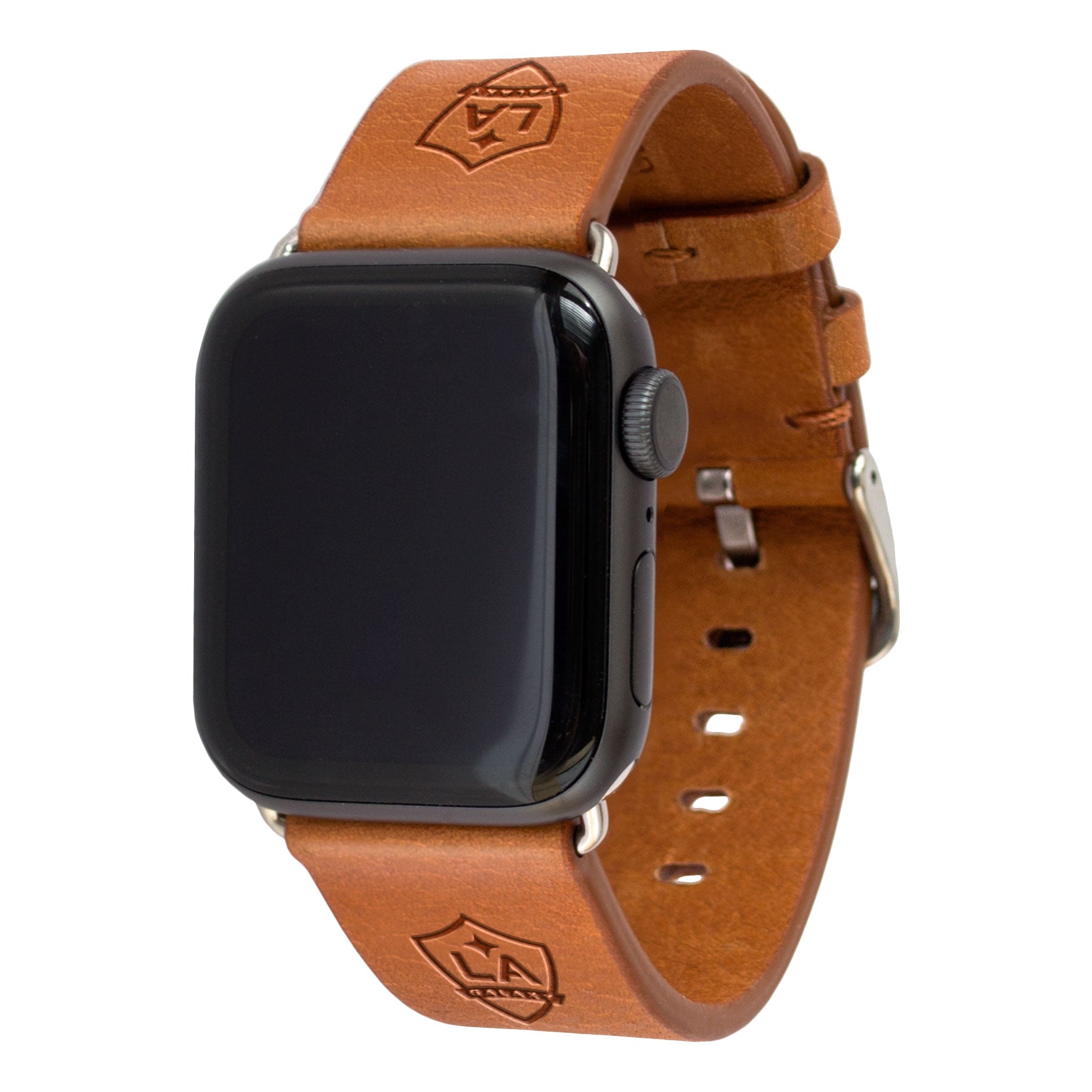 L.A. Galaxy Leather Apple Watch Band - AffinityBands