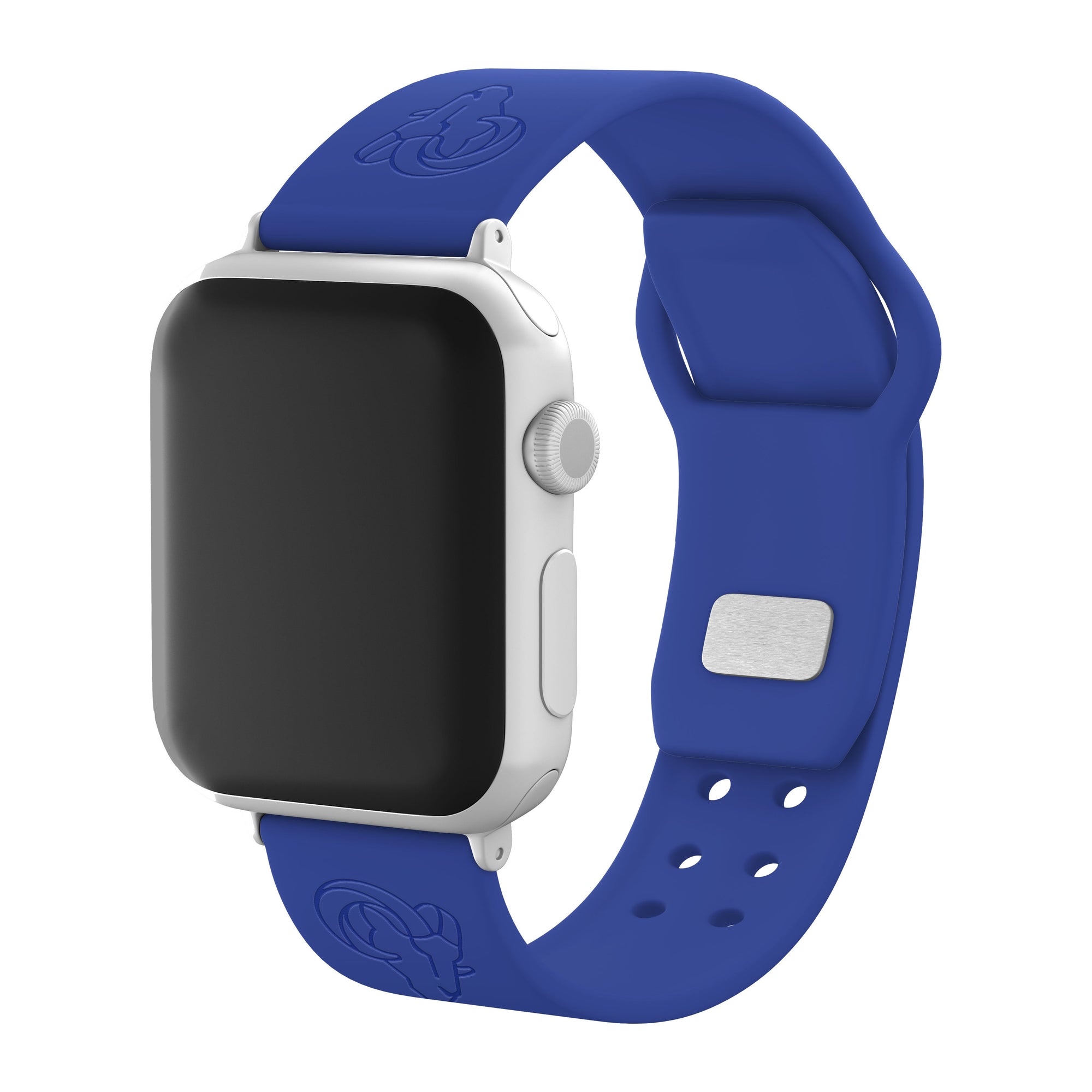Los Angeles Rams Engraved Silicone 'Slim' Apple Watch Band