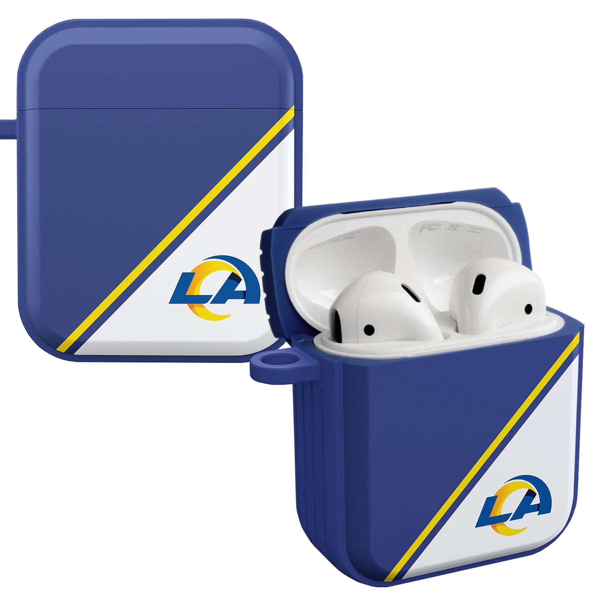 Los Angeles Rams HDX Champion Series Apple AirPods Gen 1 & 2 Case Cover