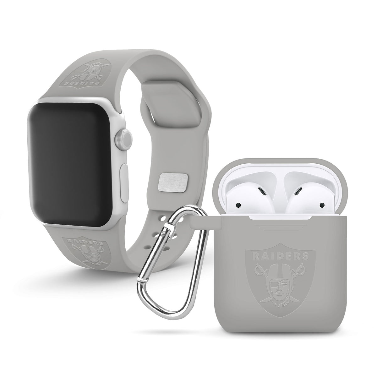 Game Time Las Vegas Raiders Engraved Apple Combo Package