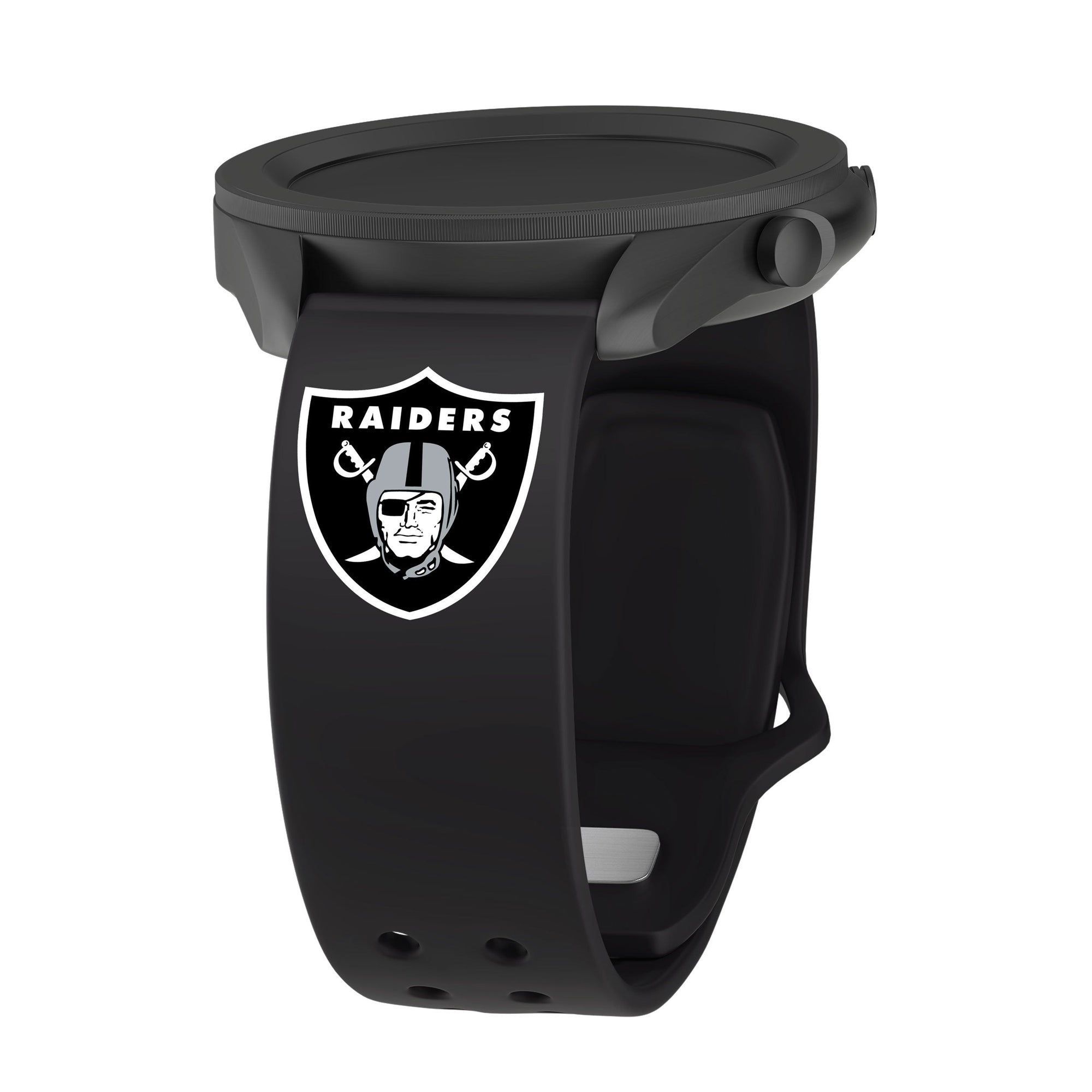 Game Time Las Vegas Raiders Quick Change Silicone Watch Band