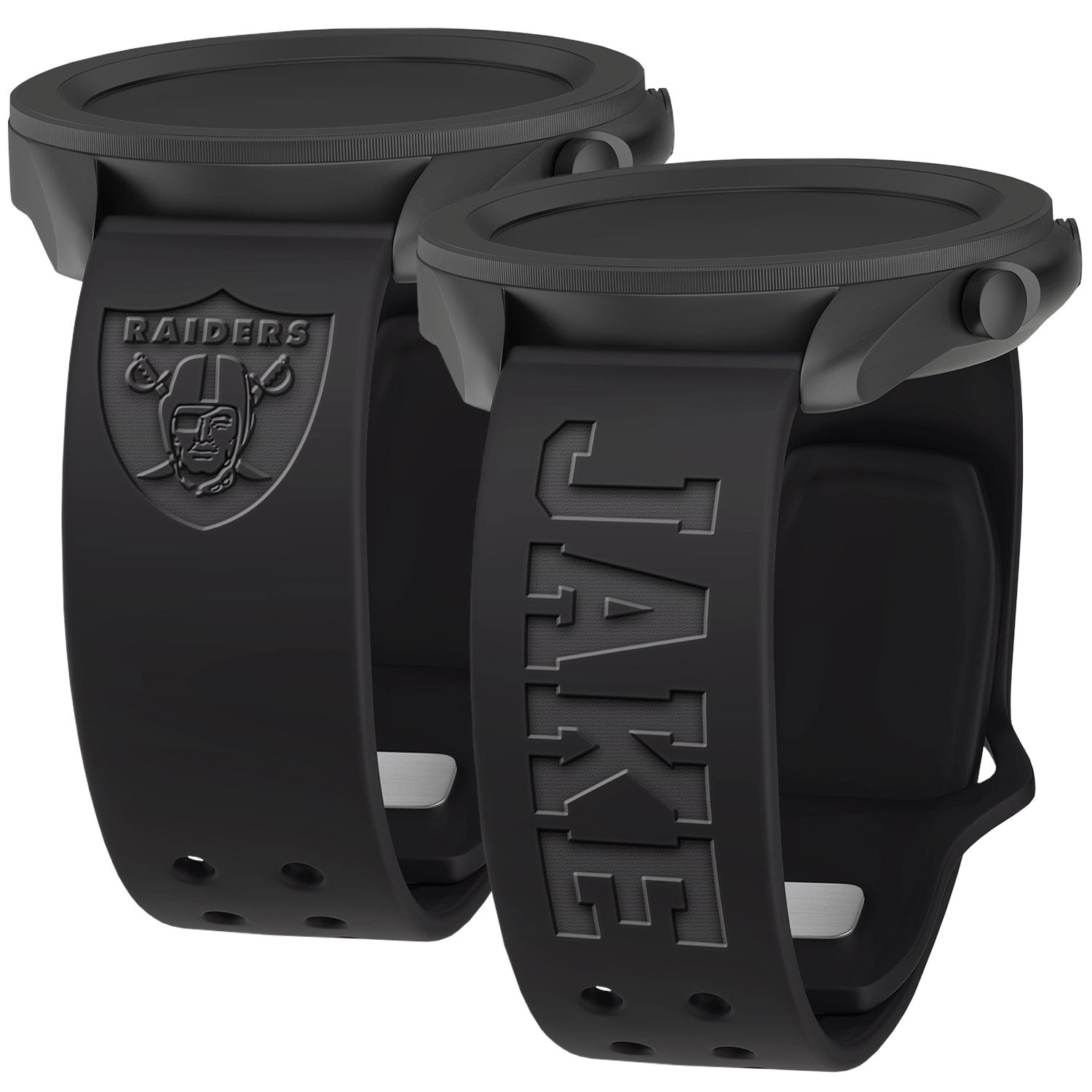 Las Vegas Raiders Custom Engraved Samsung Galaxy Watch Band