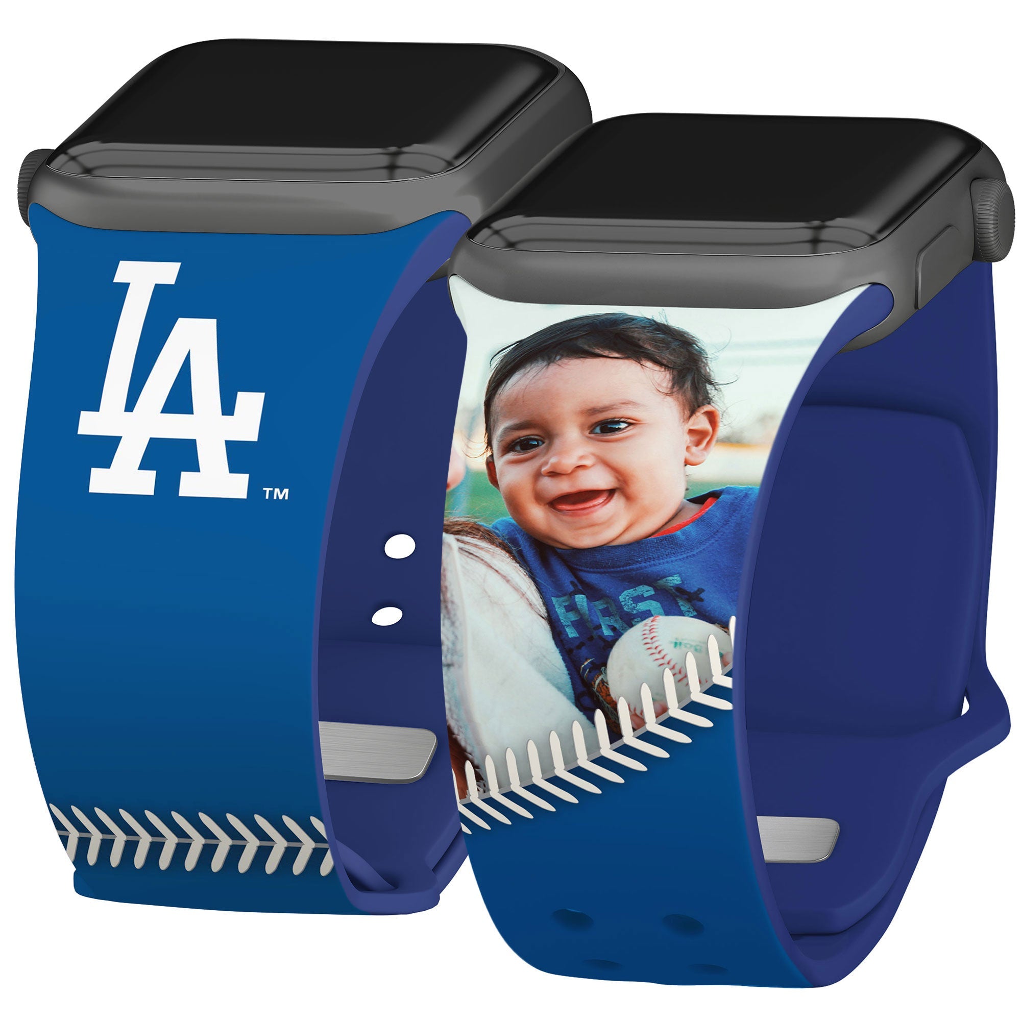 Los Angeles Dodgers Custom Photo HD Apple Watch Band