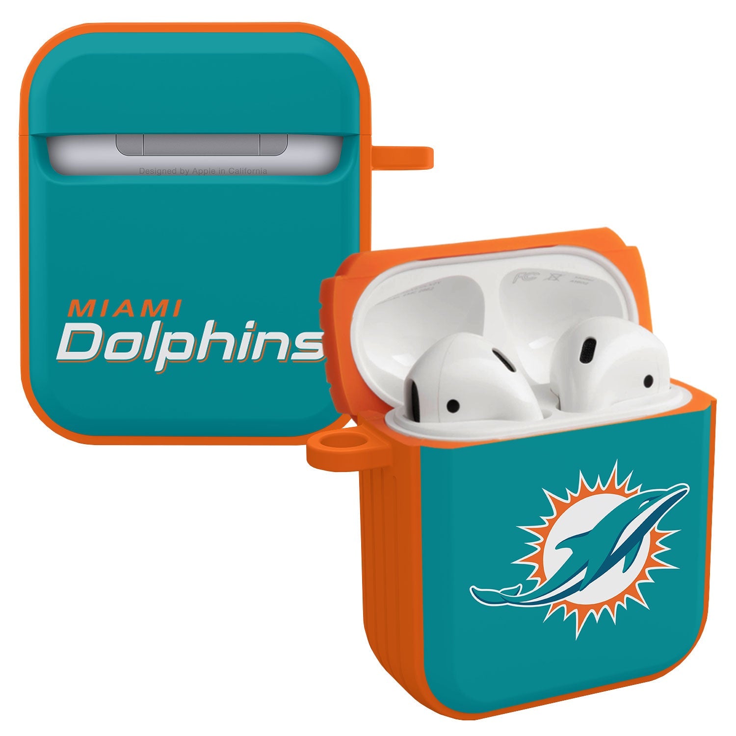 Miami Dolphins HDX Apple AirPods Gen 1 & 2 Case Cover