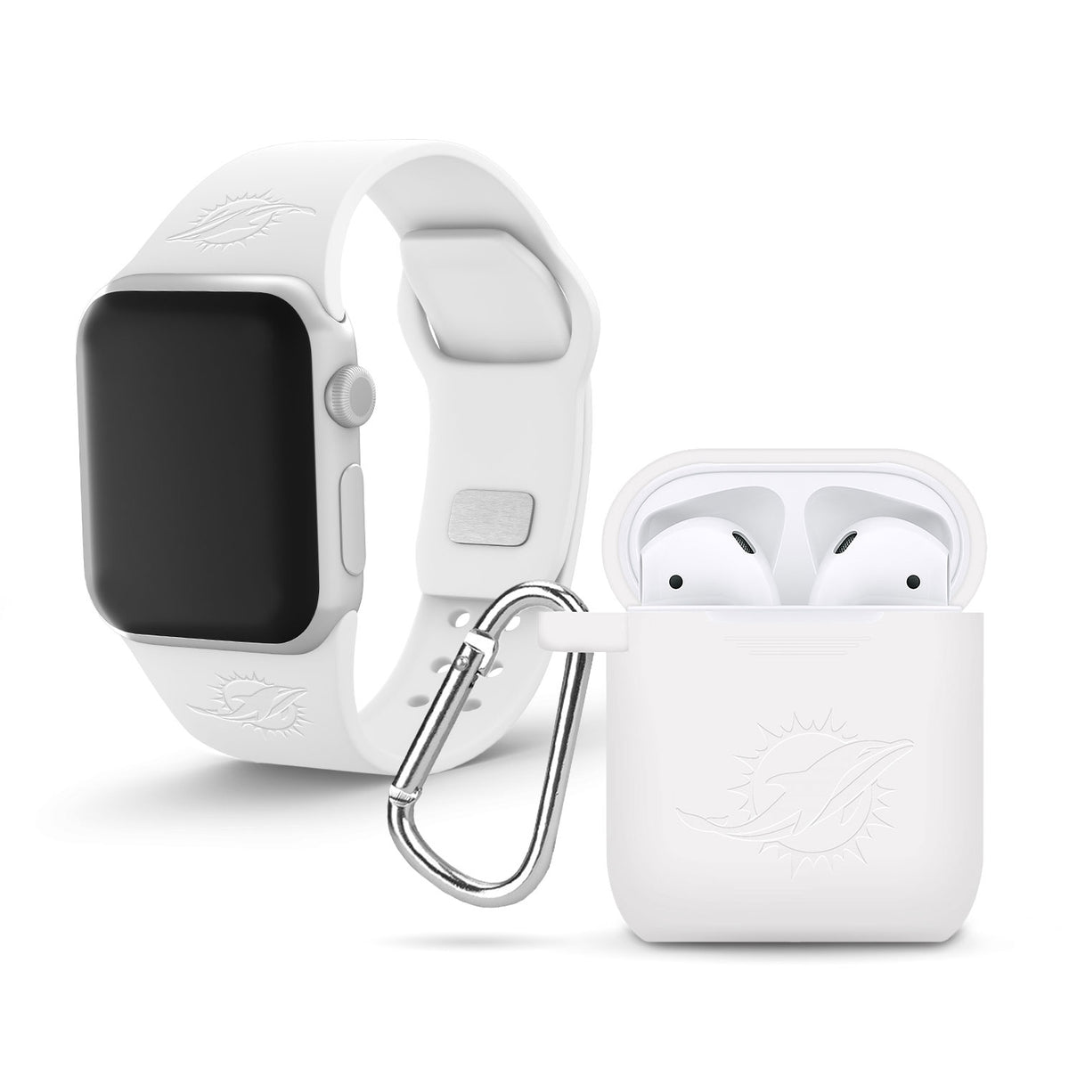 Game Time Miami Dolphins Engraved Apple Combo Package