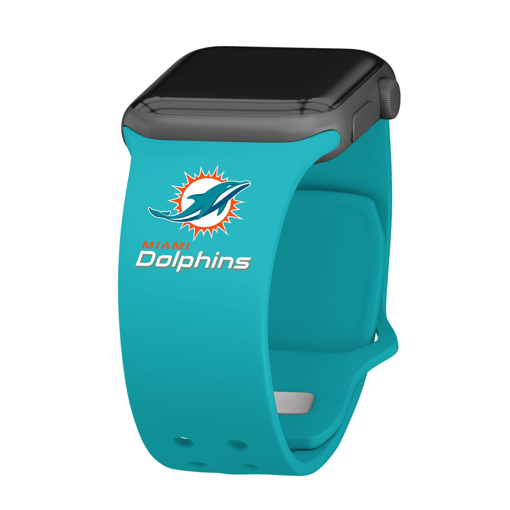 GAME TIME Miami Dolphins HD Elite Edition Apple Watch Band