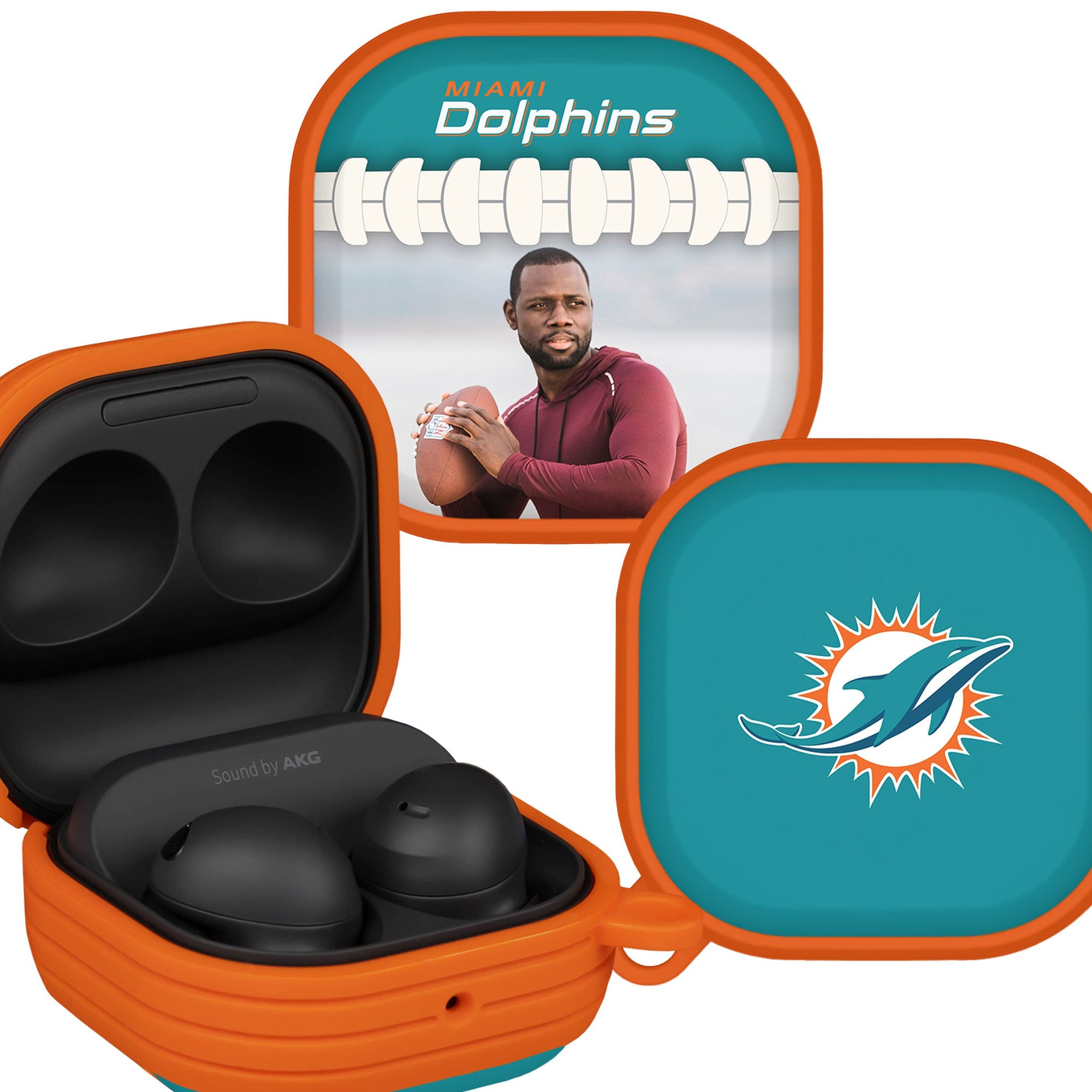 Miami Dolphins Custom Photo HDX Samsung Galaxy Buds Pro Case Cover