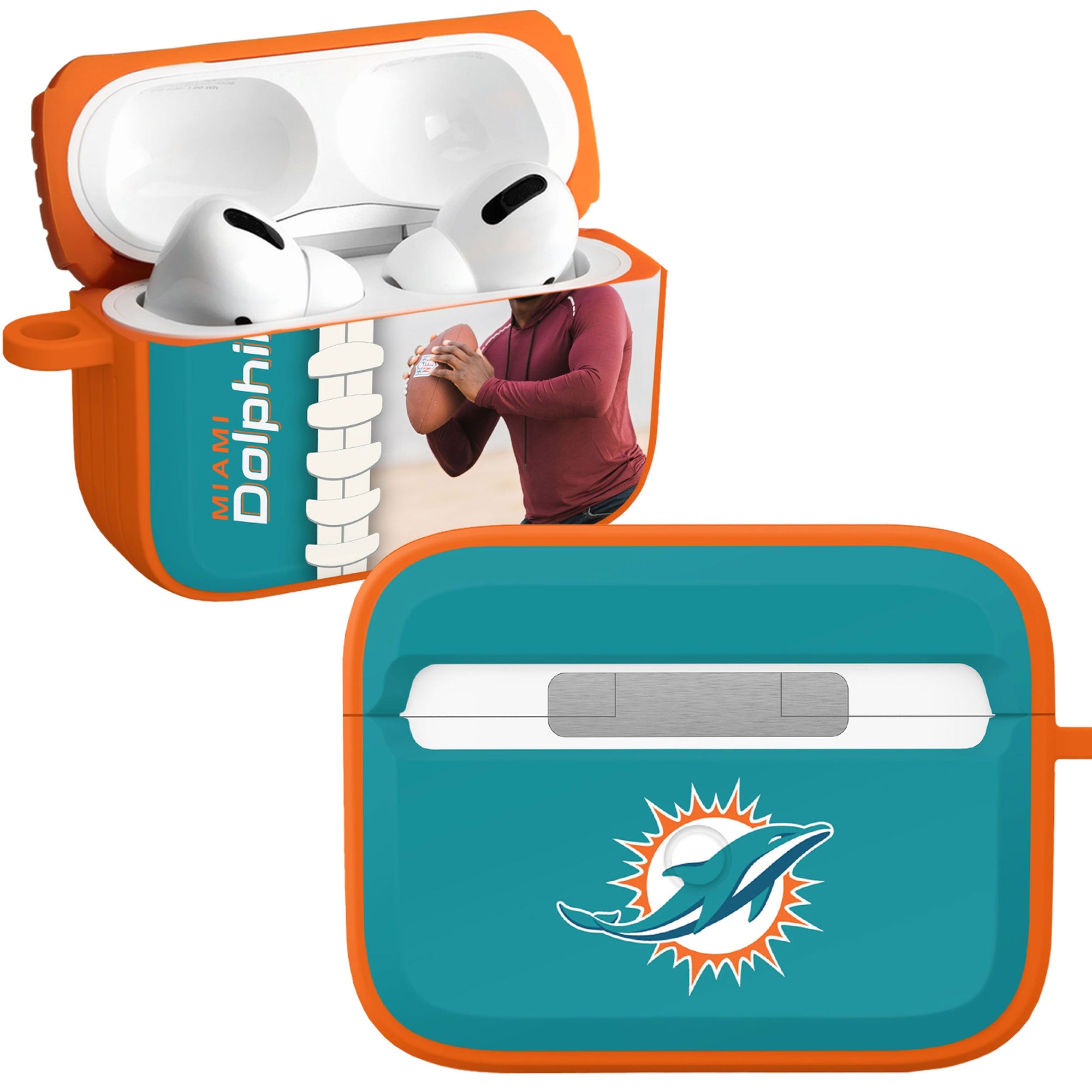 Miami Dolphins Custom Photo HDX Apple AirPods Pro Case Cover