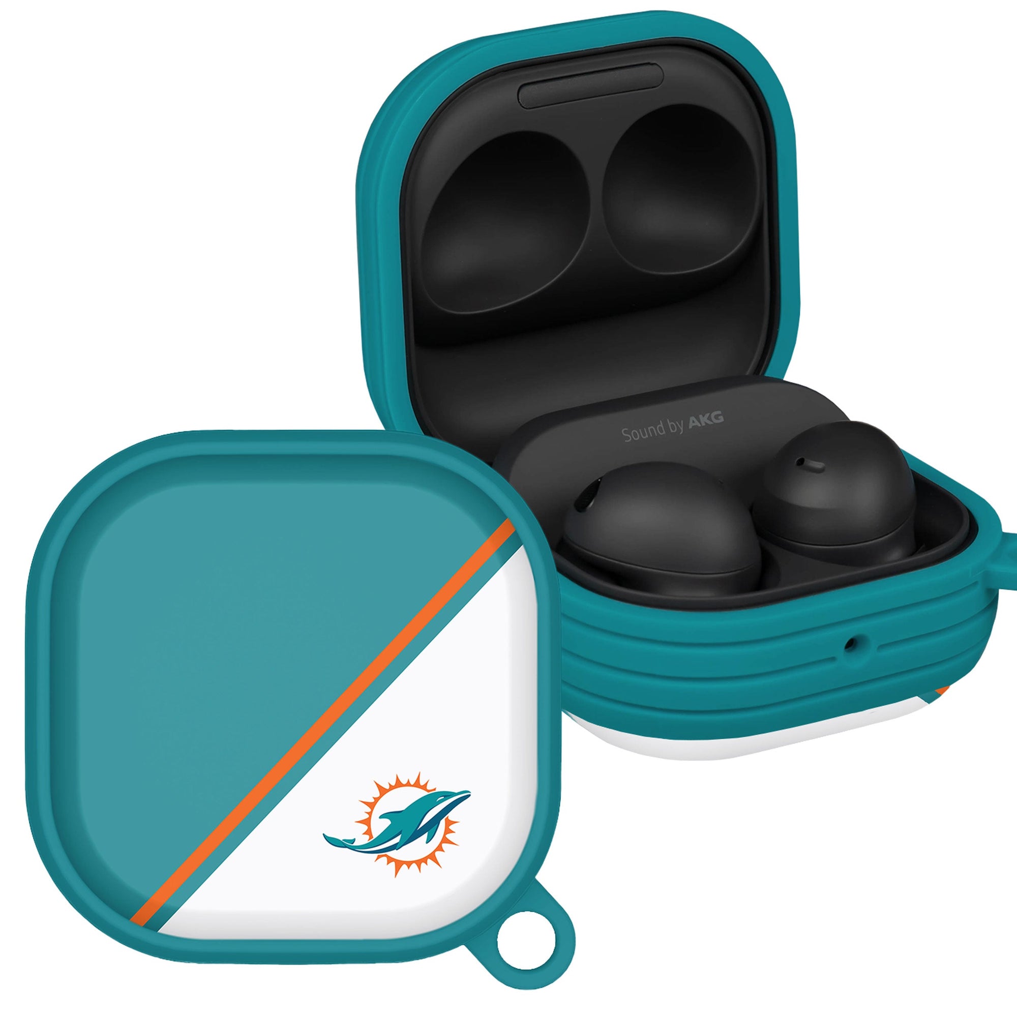 Miami Dolphins HDX Champion Series Samsung Galaxy Buds Pro Case Cover