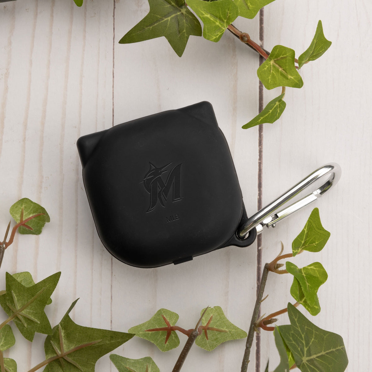 Miami Marlins Engraved Samsung Buds Pro Case Cover