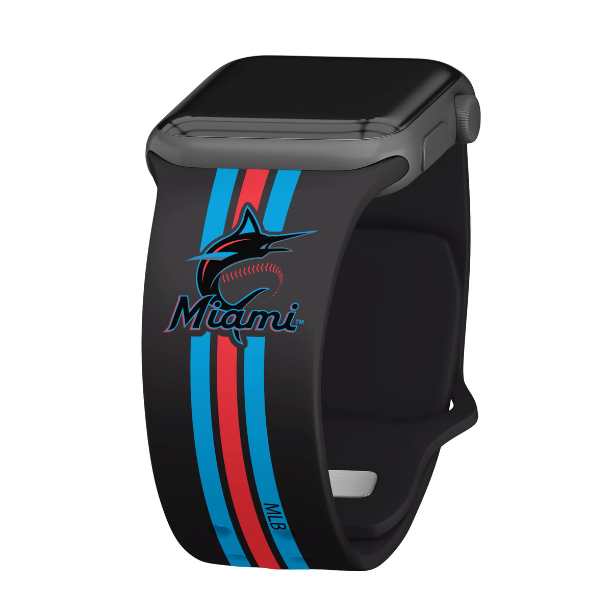 Miami Marlins HD Apple Watch Band