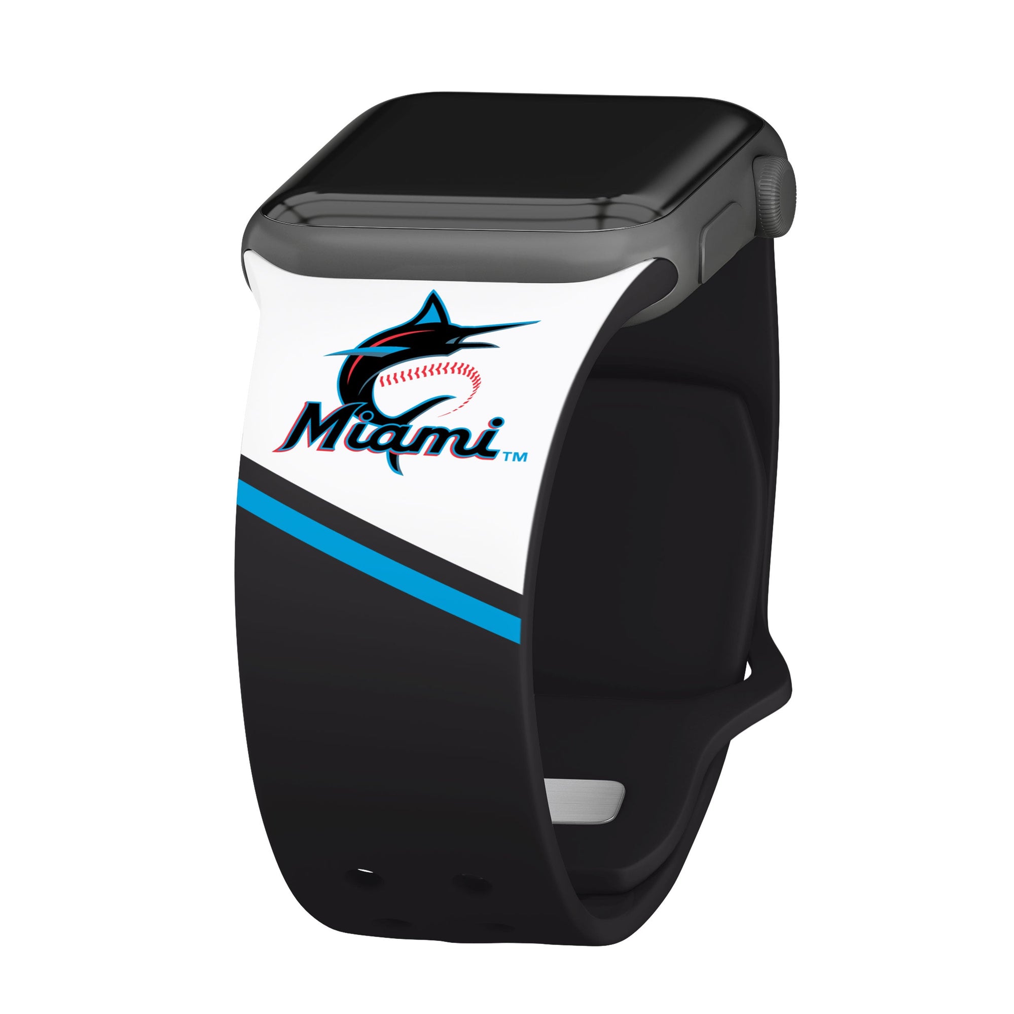 Miami Marlins HD Champion Series Apple Watch Band