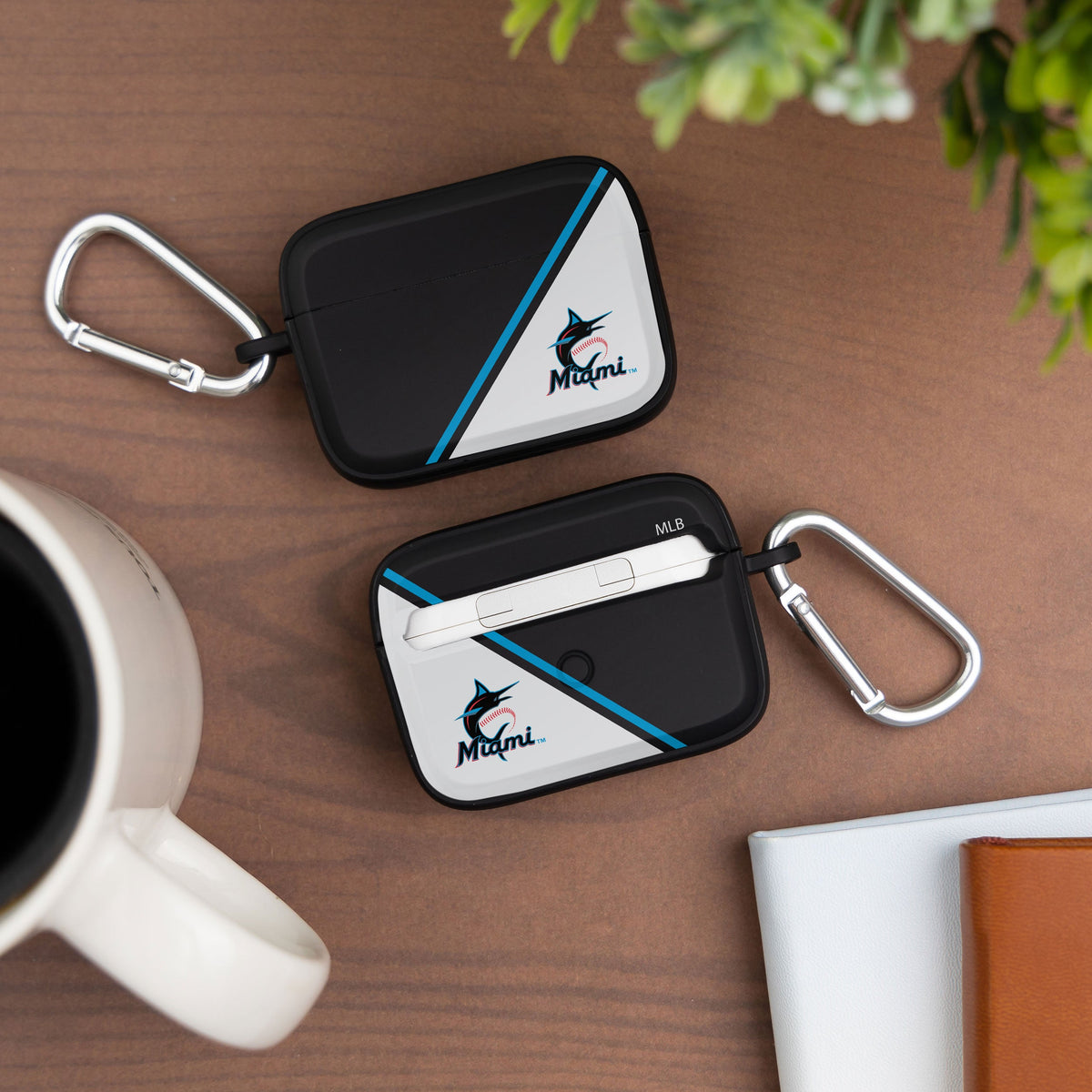 Miami Marlins HDX Champion Series Apple AirPods Pro Case Cover