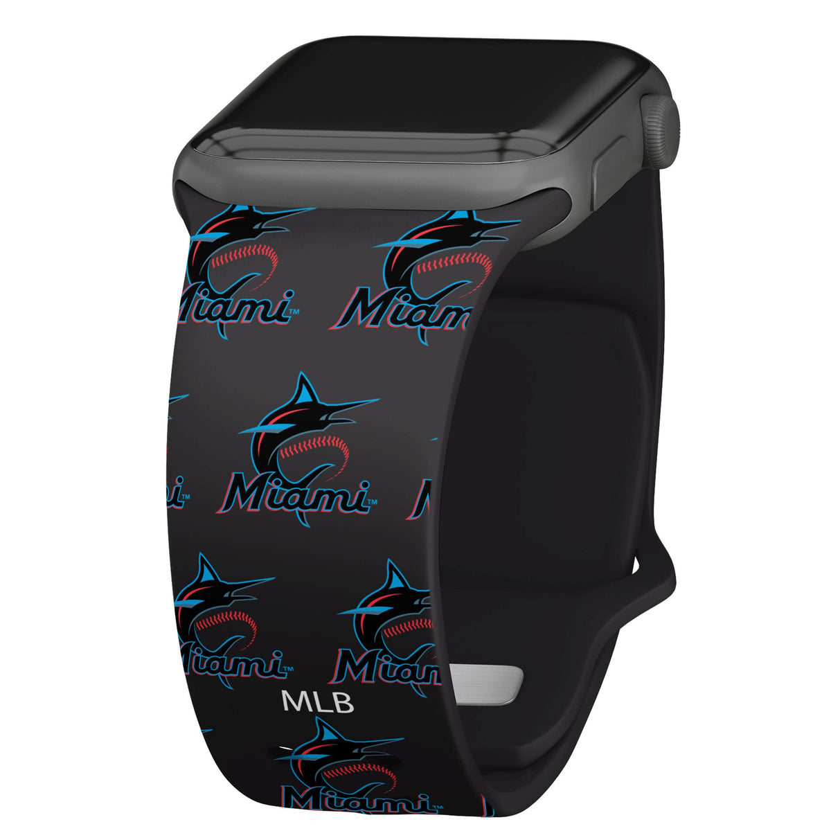 Miami Marlins HD Apple Watch Band