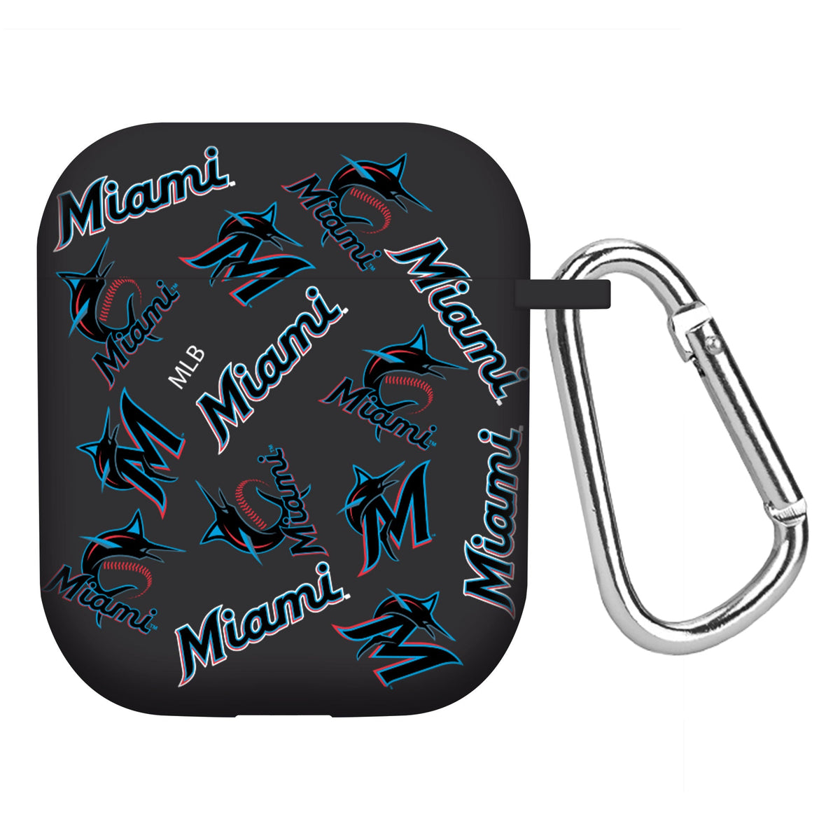 Miami Marlins HD Apple AirPods Case Cover