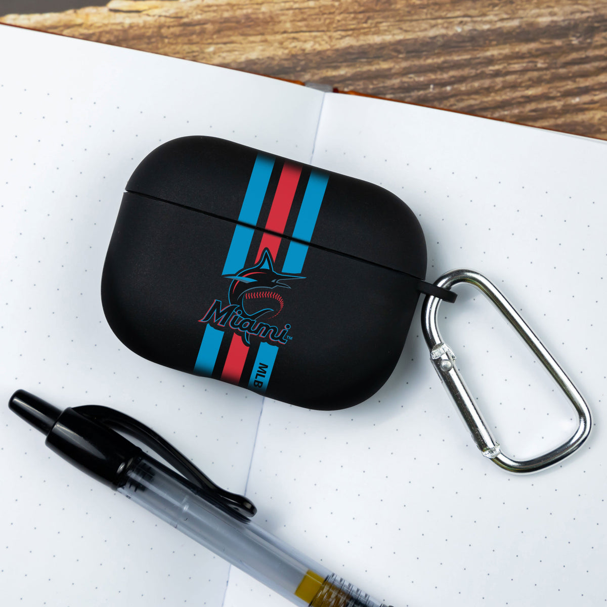 Miami Marlins HD Apple Airpods Pro Case Cover