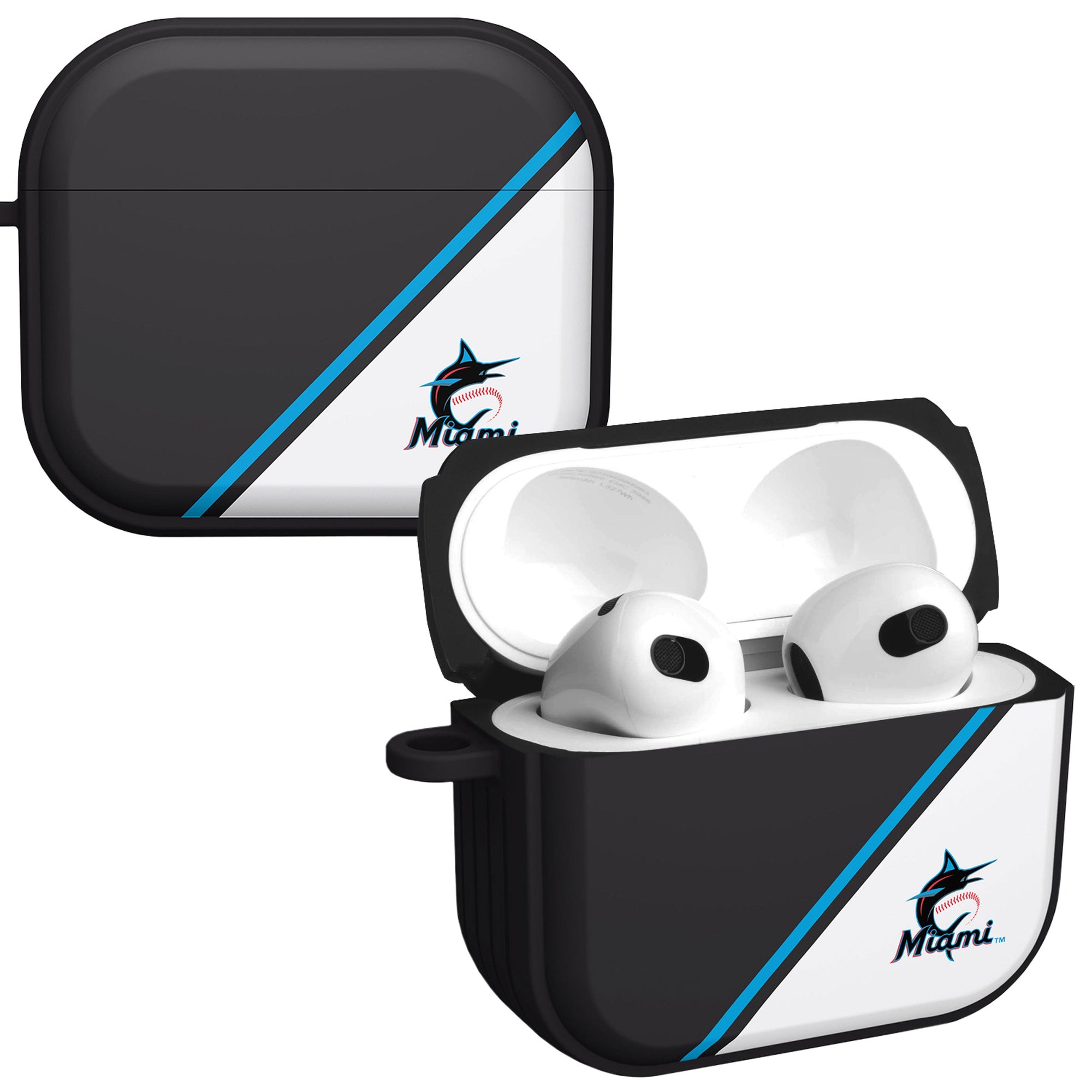 Miami Marlins HDX Champion Series Apple AirPods Gen 3 Case Cover