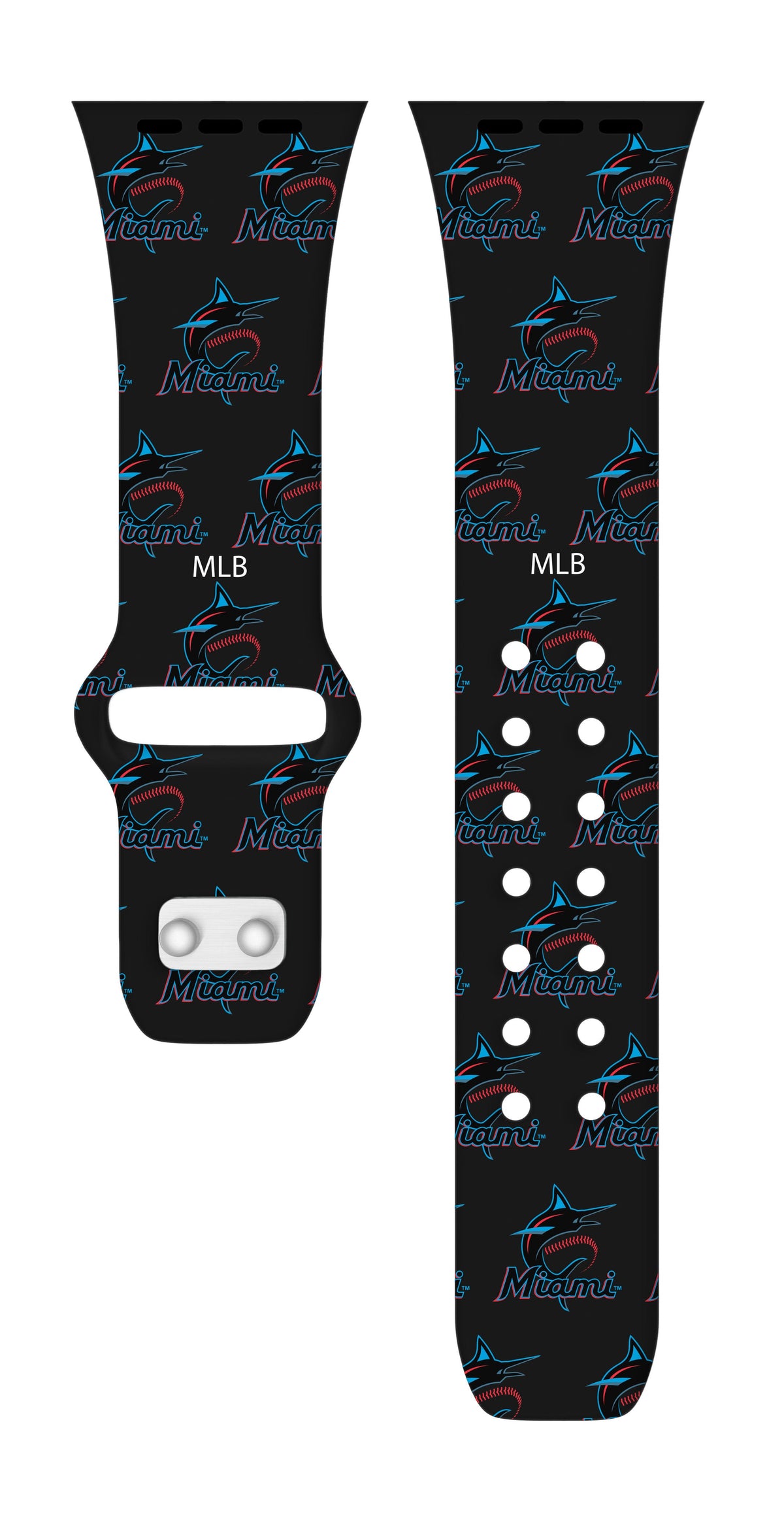 Miami Marlins HD Apple Watch Band