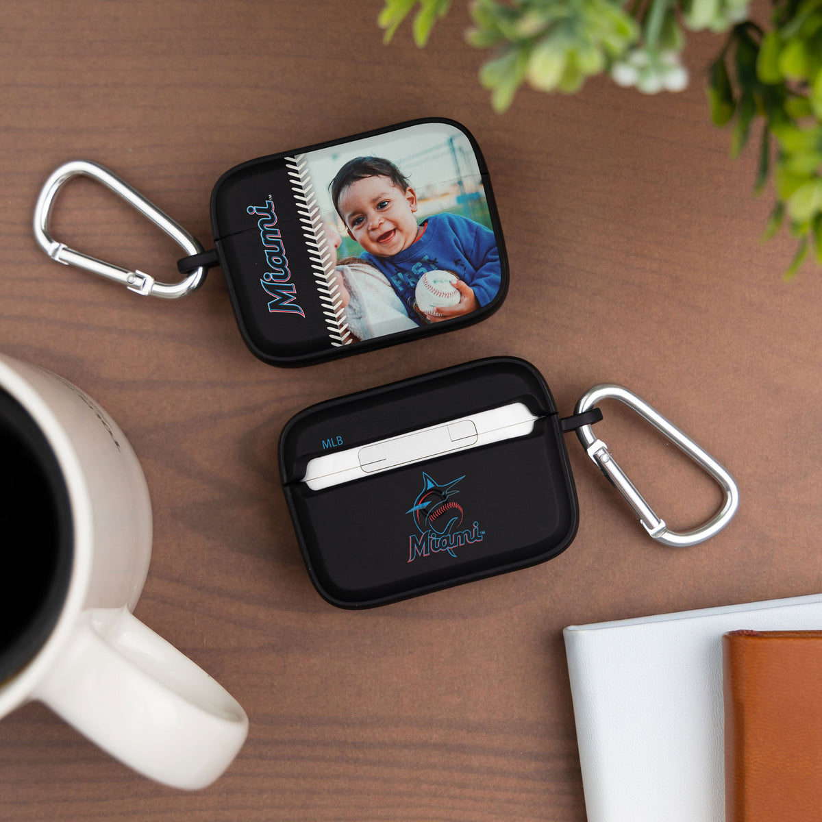 Miami Marlins Custom Photo HDX Apple AirPods Pro Case Cover