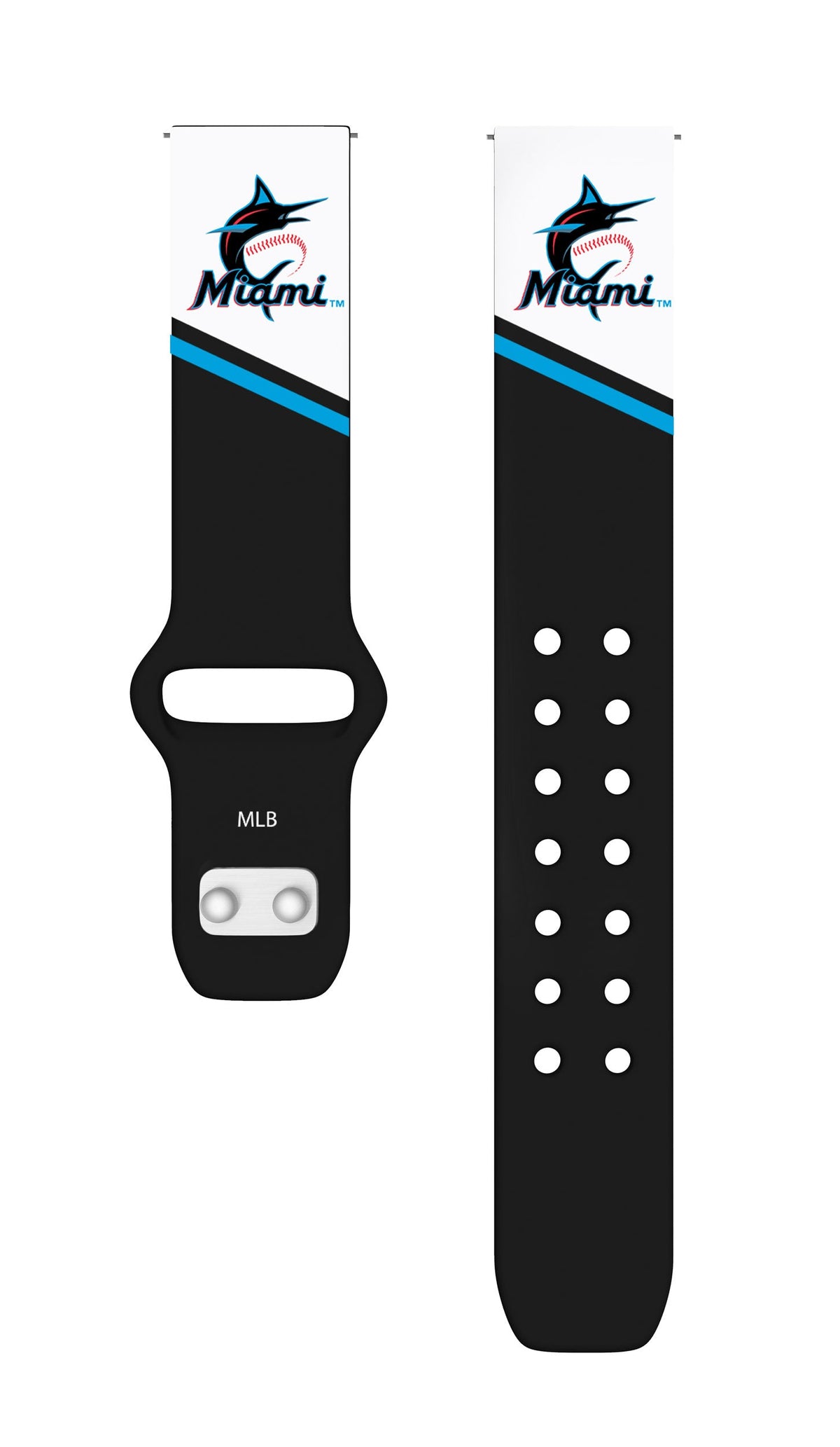 Miami Marlins HD Champion Series Samsung Galaxy Watch Band