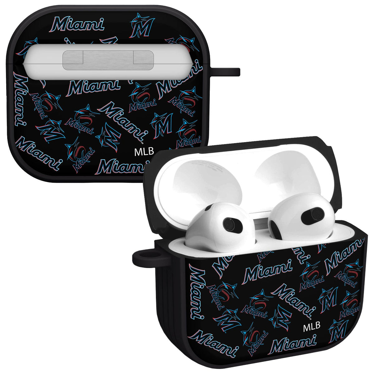 Miami Marlins HDX Apple AirPods Gen 3 Case Cover