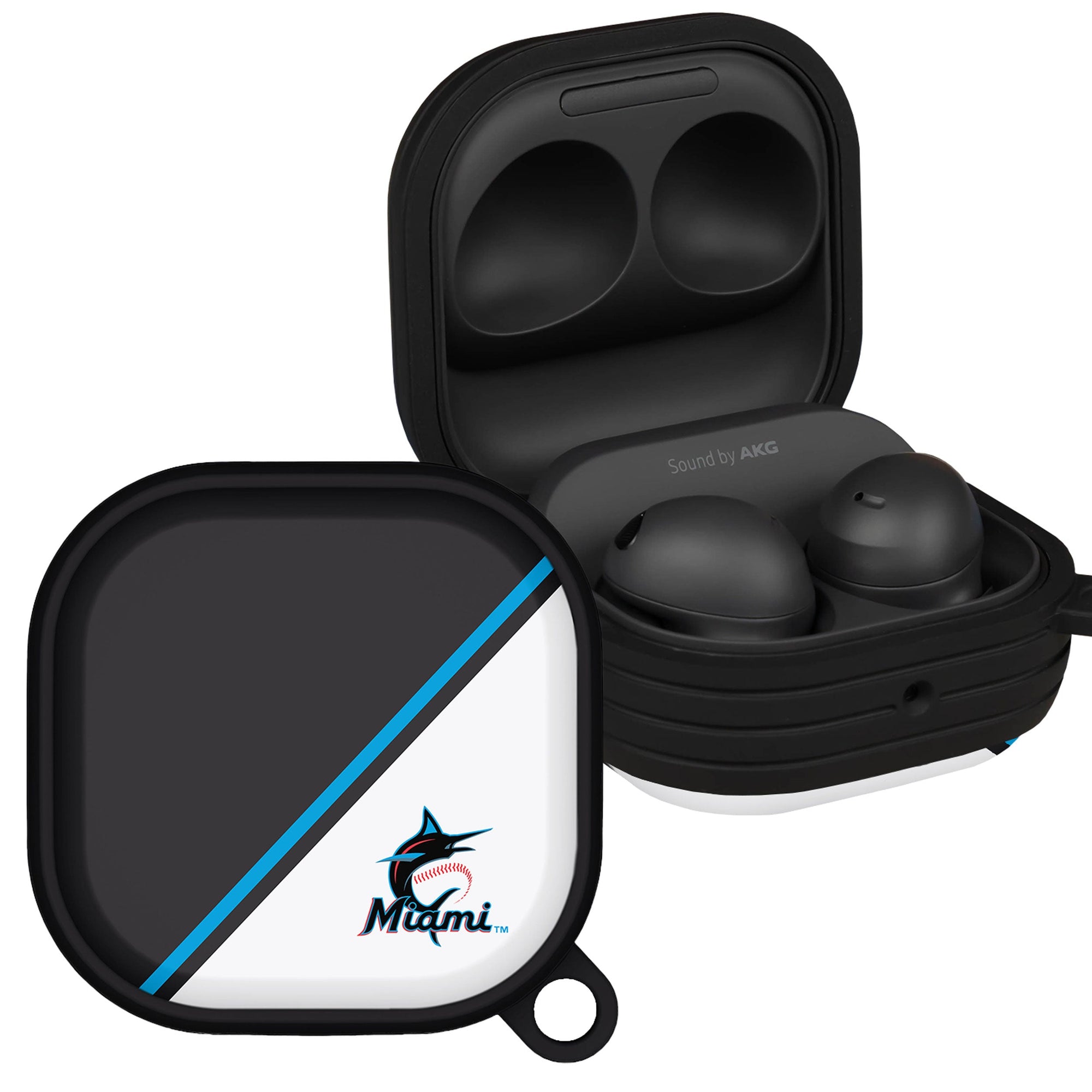 Miami Marlins HDX Champion Series Samsung Galaxy Buds Pro Case Cover