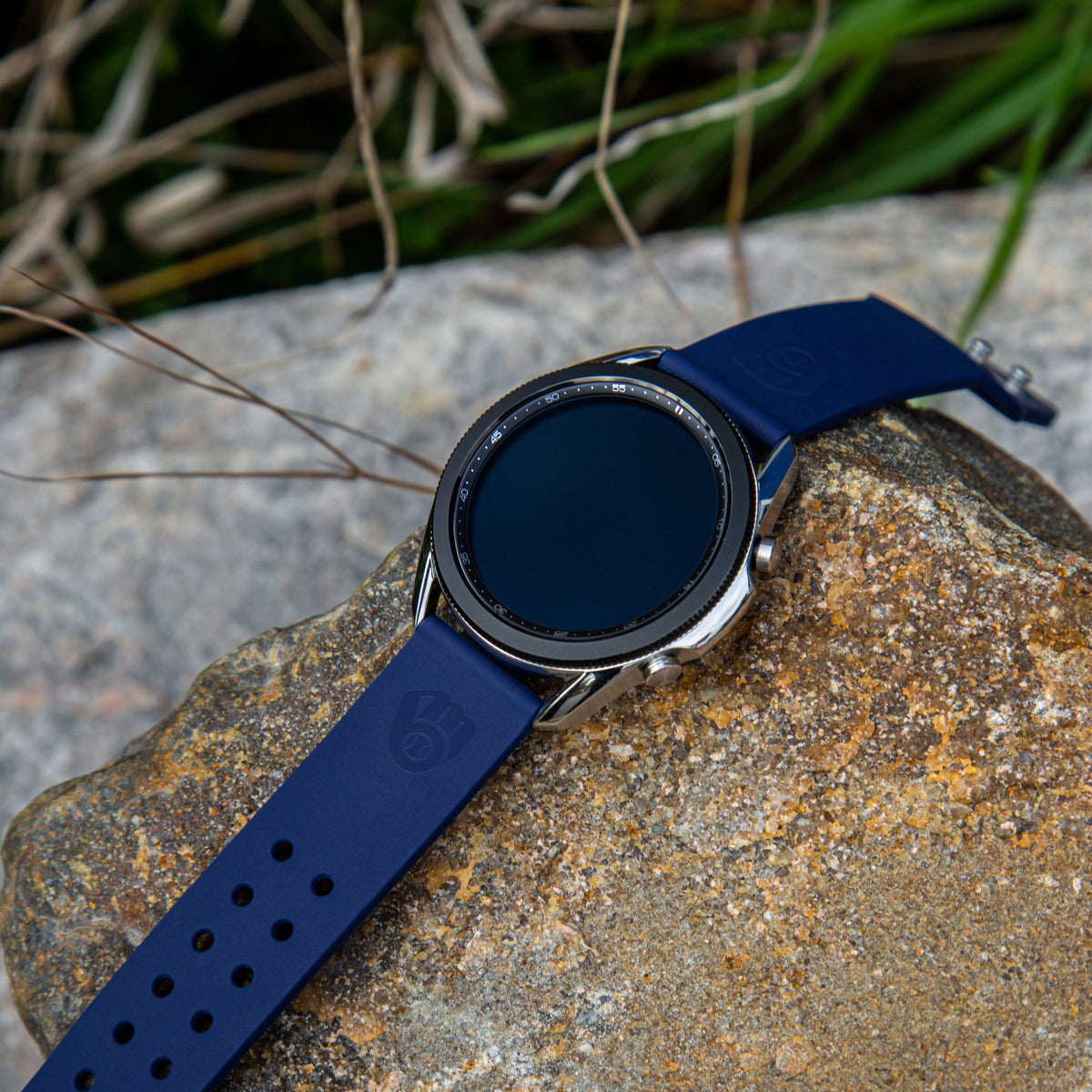 Milwaukee Brewers Engraved Silicone Watchband - Game Time