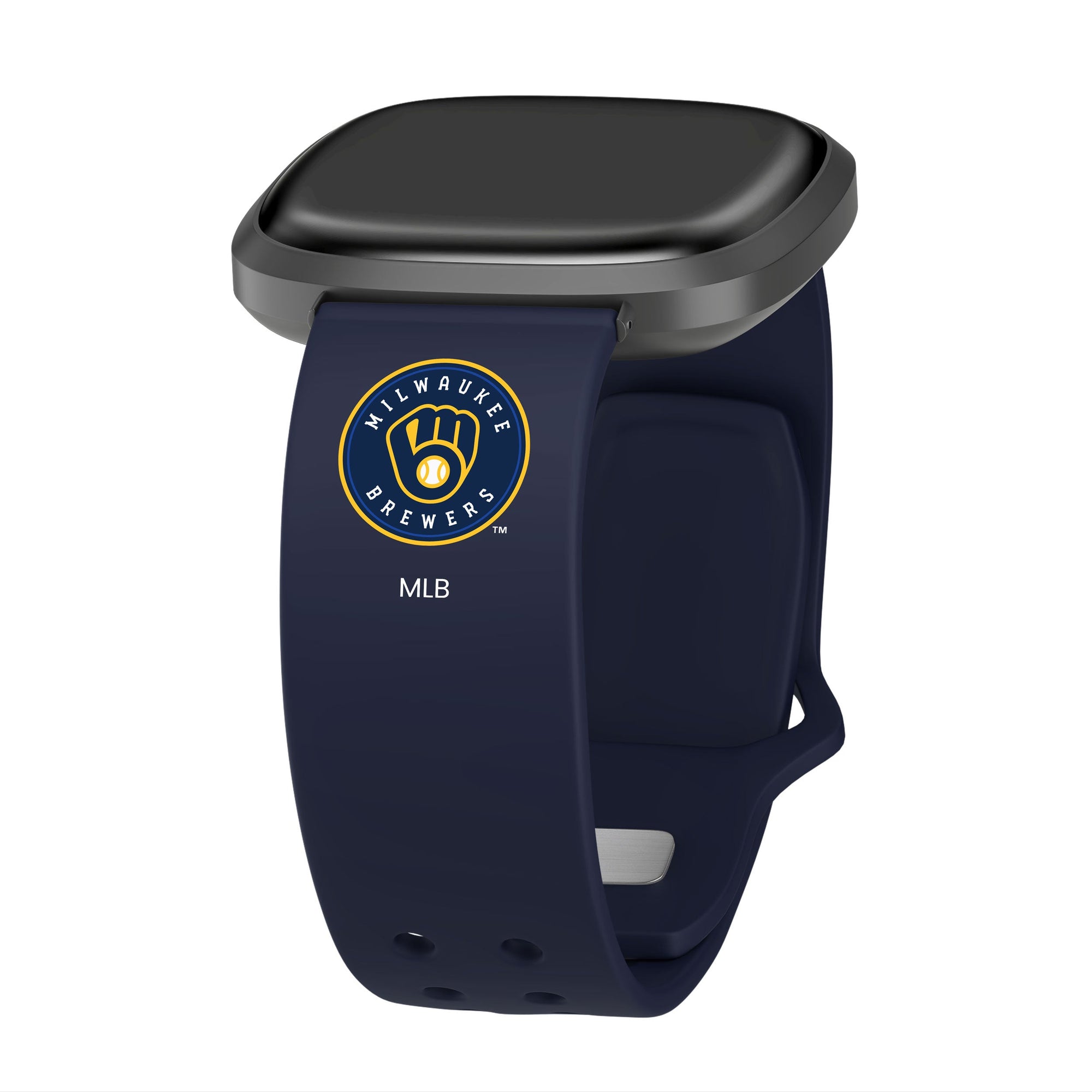 Milwaukee Brewers HD Elite Edition Fitbit Versa 3 & Sense Watch Band