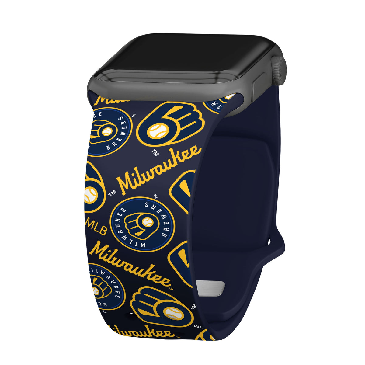 Milwaukee Brewers HD Apple Watch Band
