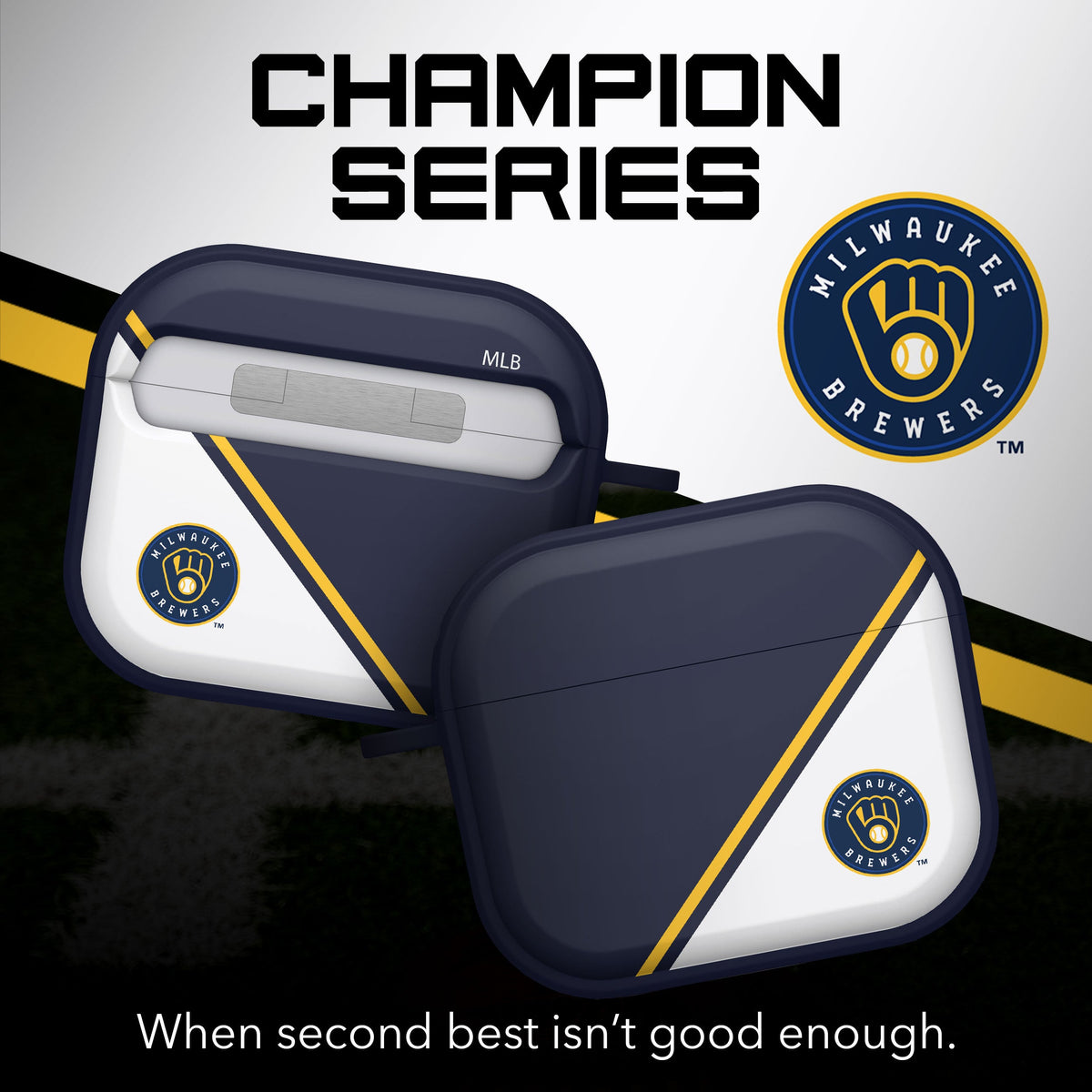 Milwaukee Brewers HDX Champion Series Apple AirPods Gen 3 Case Cover