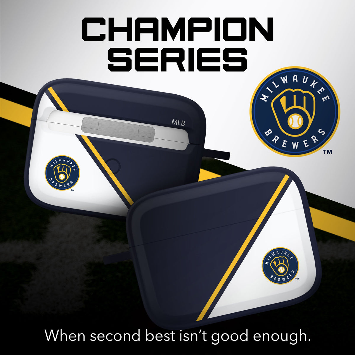 Milwaukee Brewers HDX Champion Series Apple AirPods Pro Case Cover