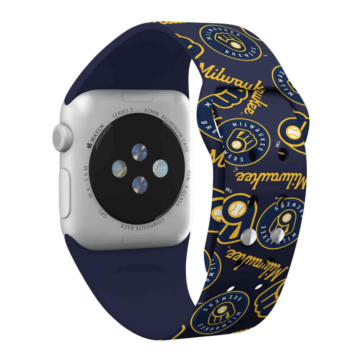 Milwaukee Brewers HD Apple Watch Band